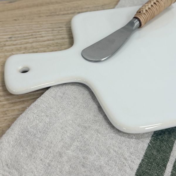 Alba Serve Plate WHITE
