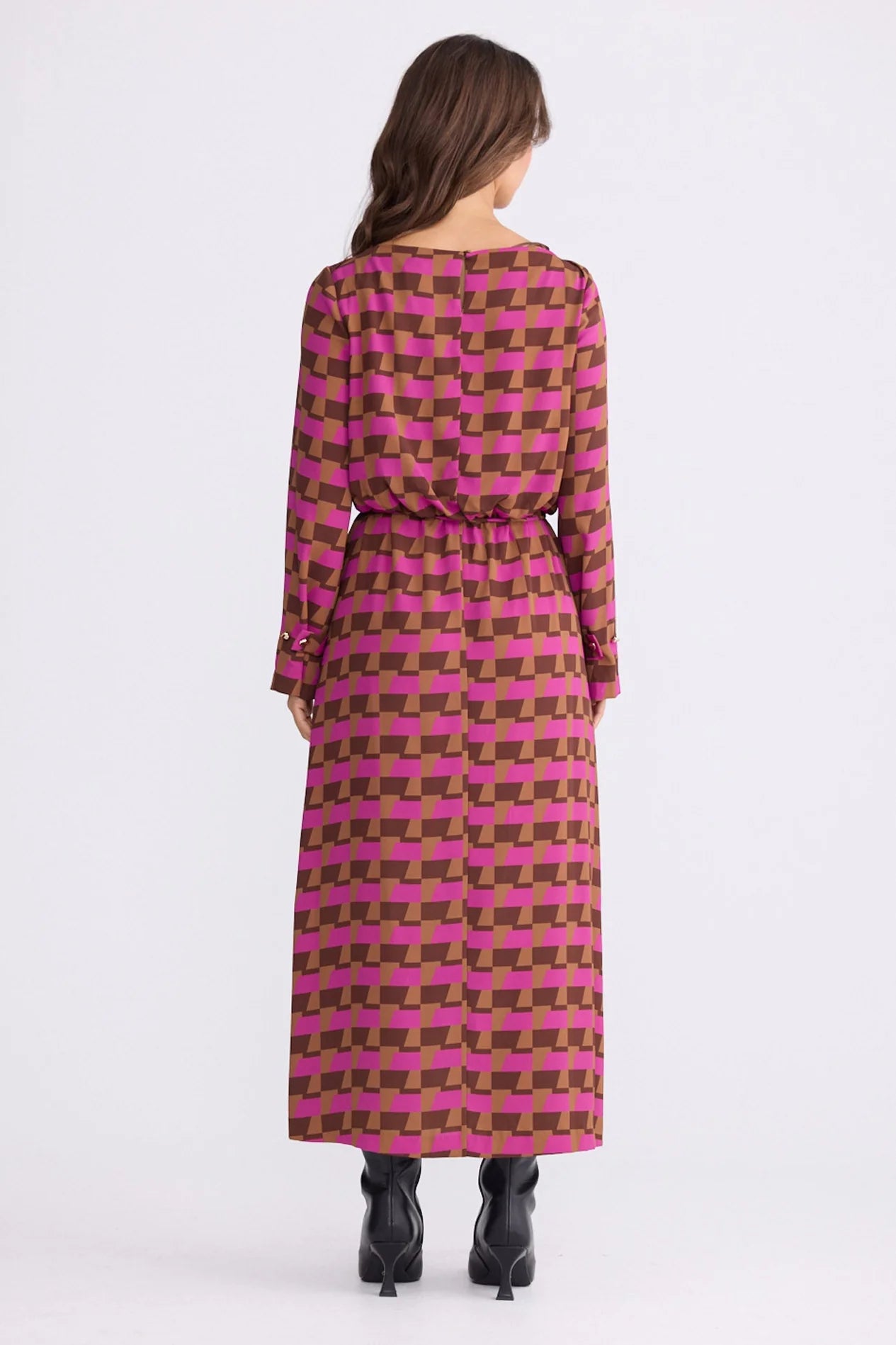 BRAVE & TRUE Kensington Dress GEO PRISM