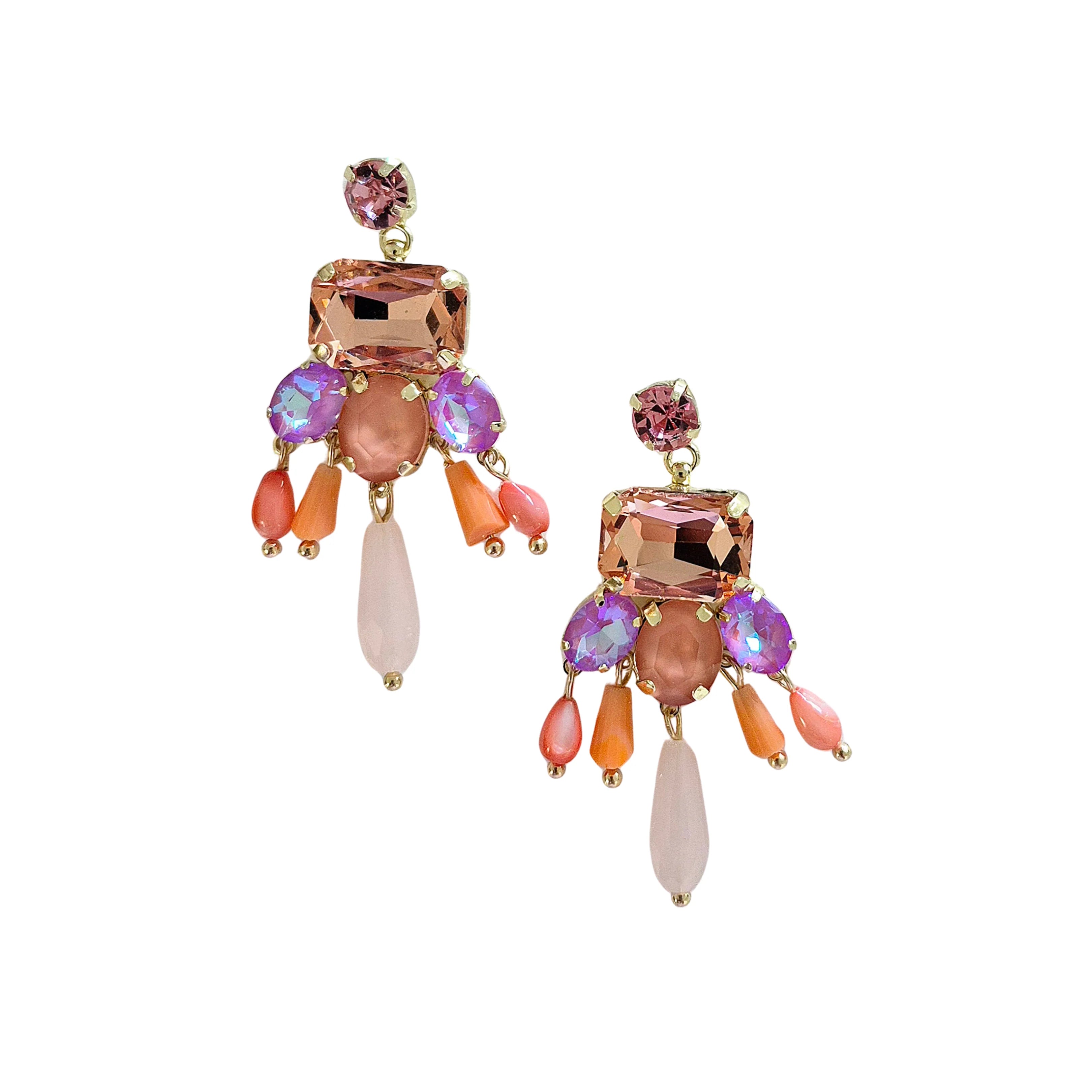 Cleo Earring PINKS