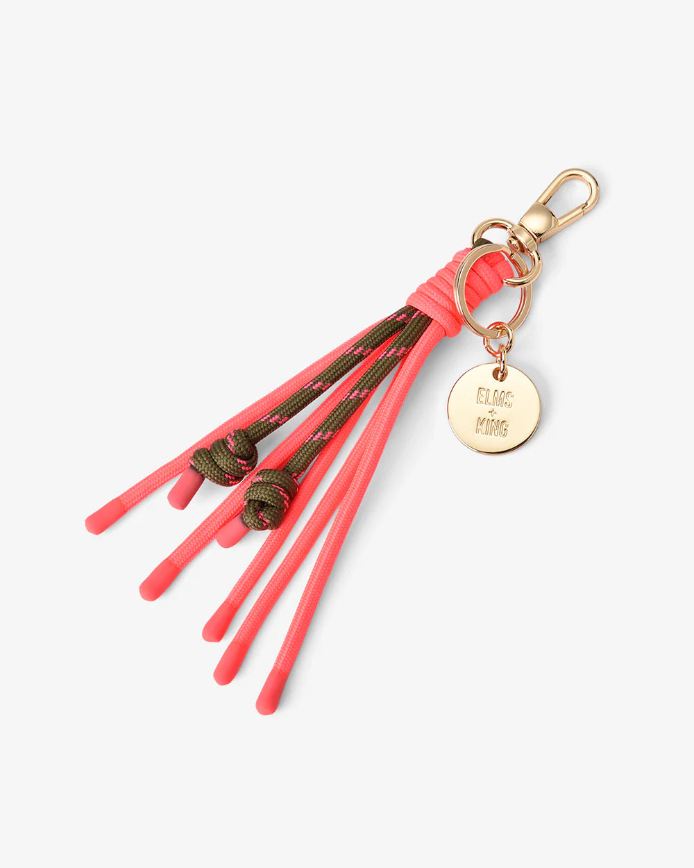 Elms and King Bag Charm KHAKI