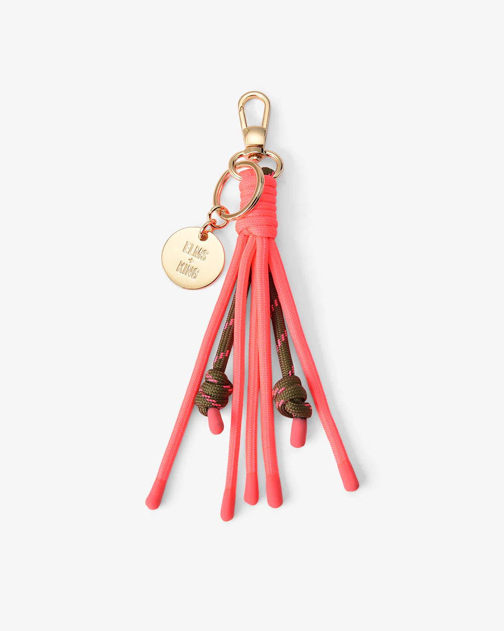 Elms and King Bag Charm KHAKI