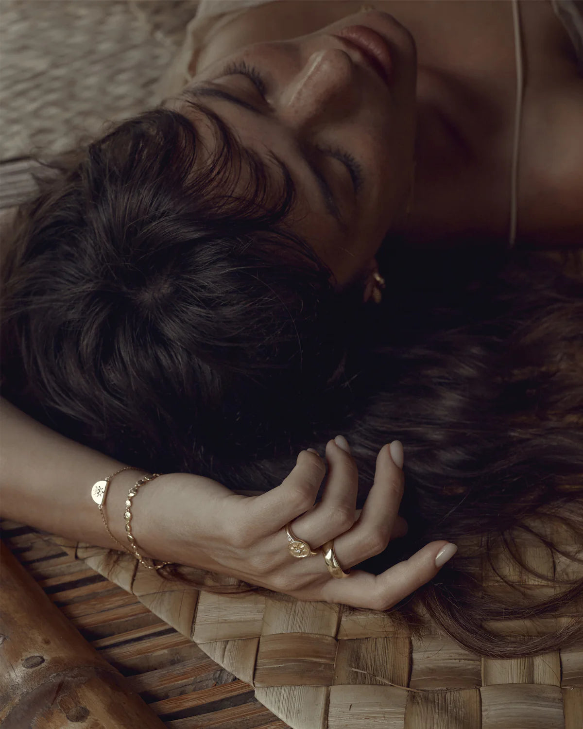 By Charlotte Lotus Bracelet GOLD