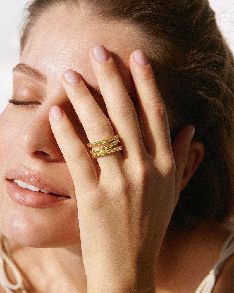 AGAPEE Amalia Ring GREEN