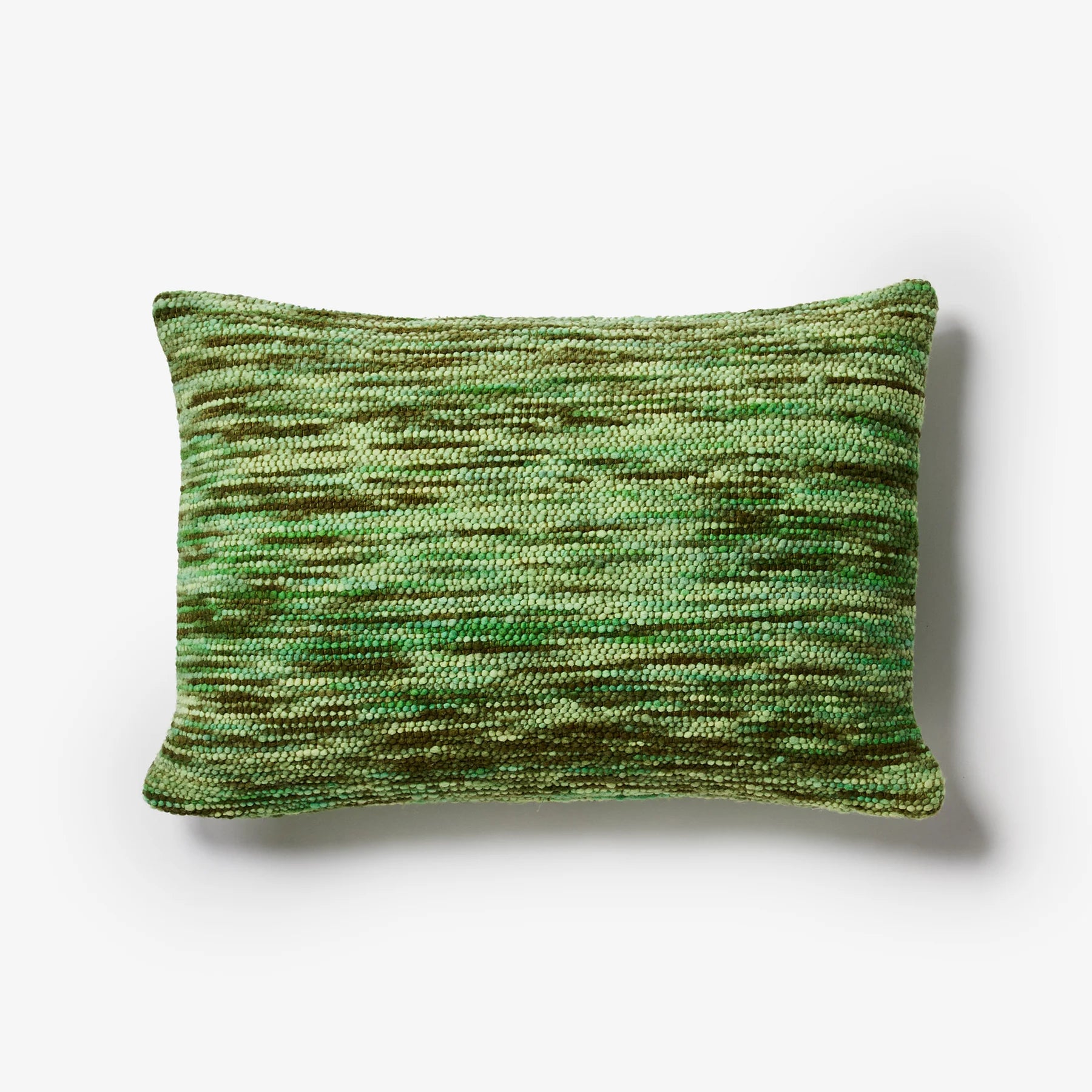 Bonnie & Neil Wool Marle Cushion 40x60cm EMERALD