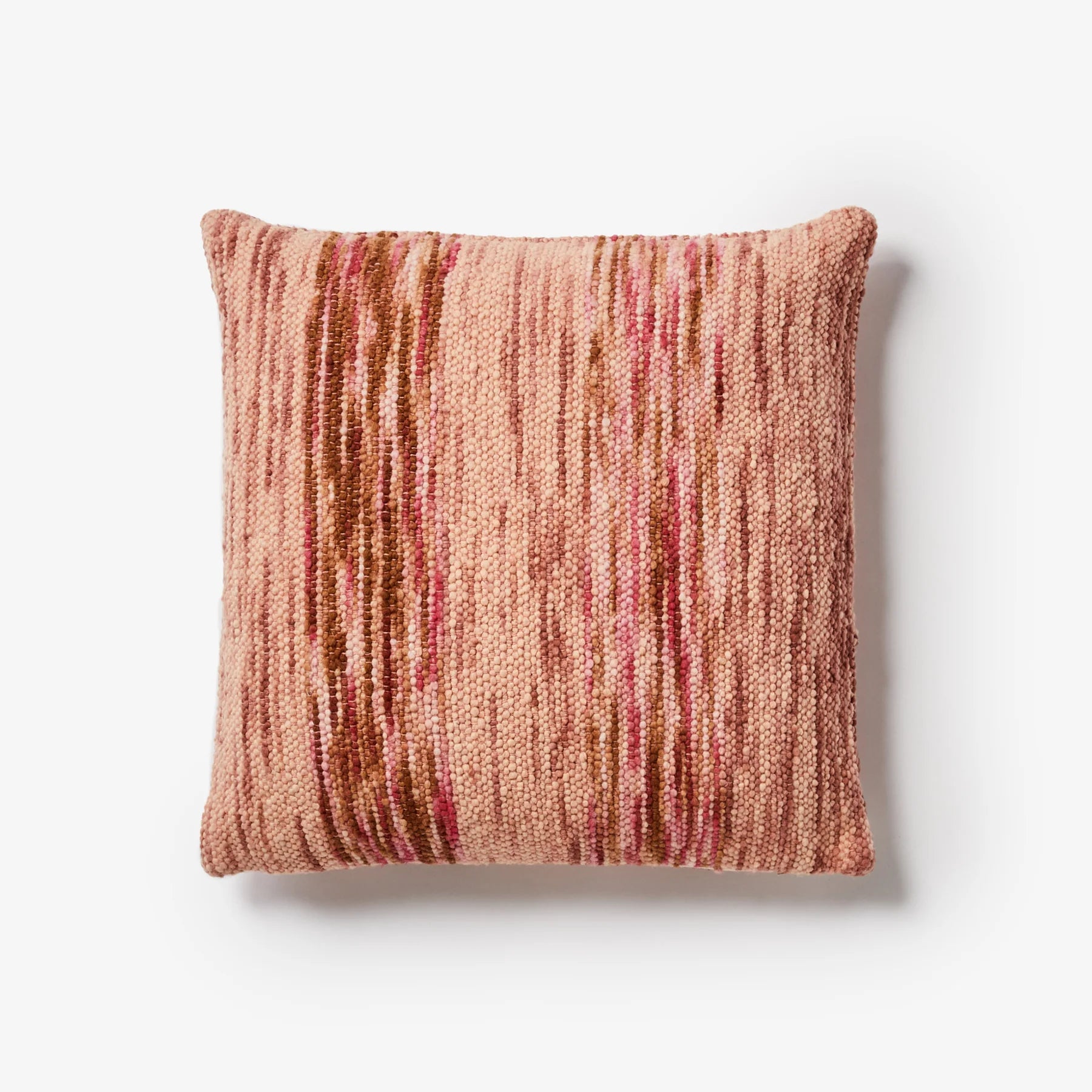 Bonnie & Neil Wool Marle Cushion 50cm PINK