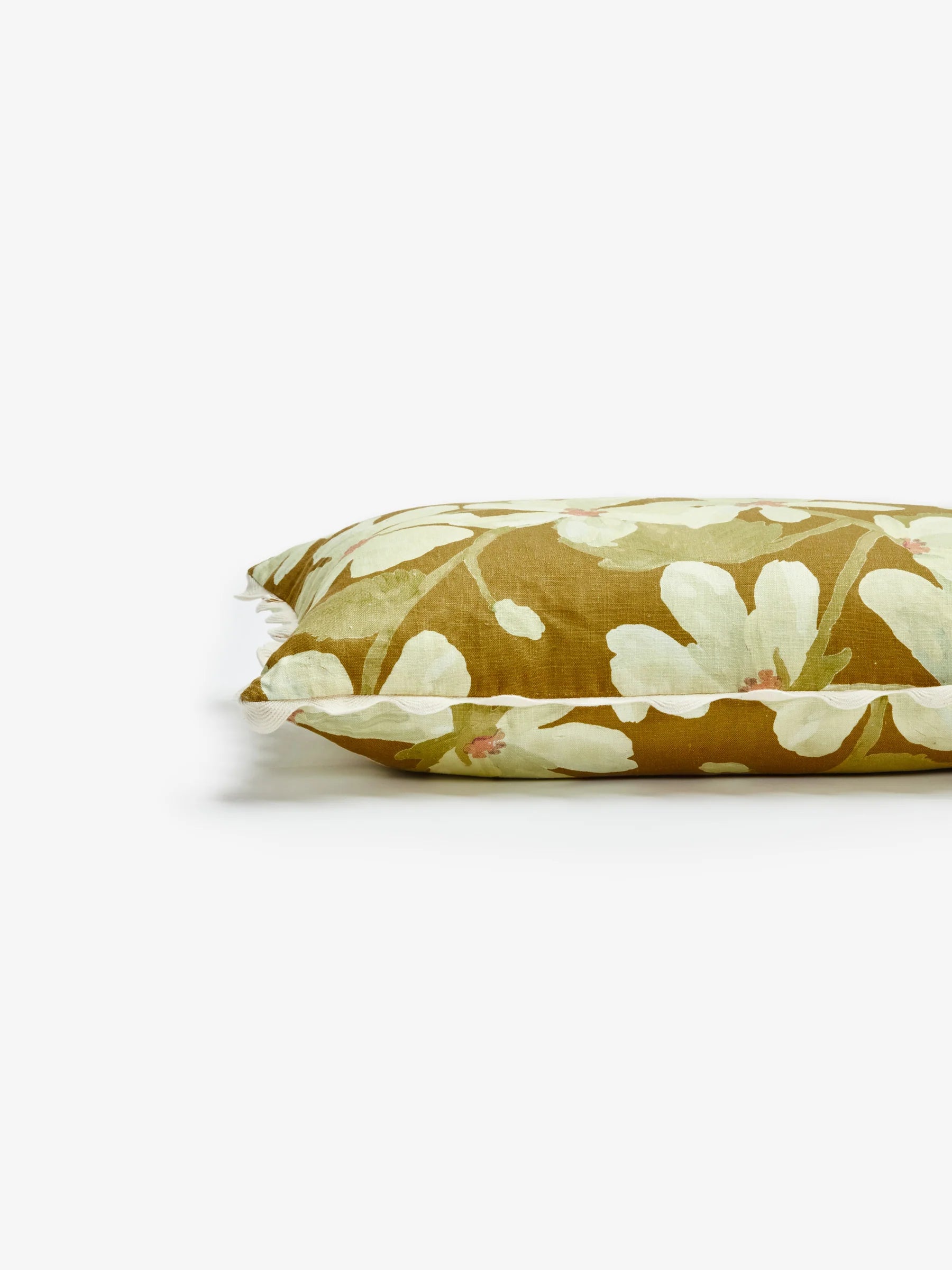 Bonnie & Neil Violet Mustard Cushion 60 x 40
