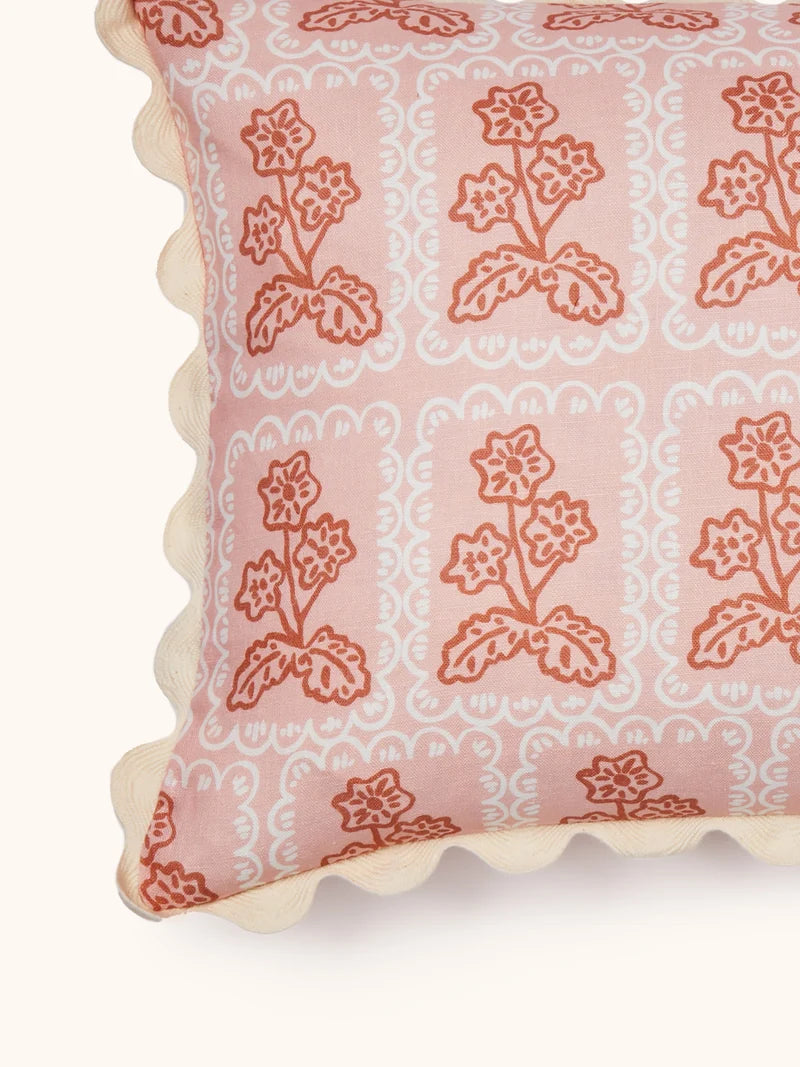 Bonnie & Neil Martine Cushion PINK 60 x 40cm