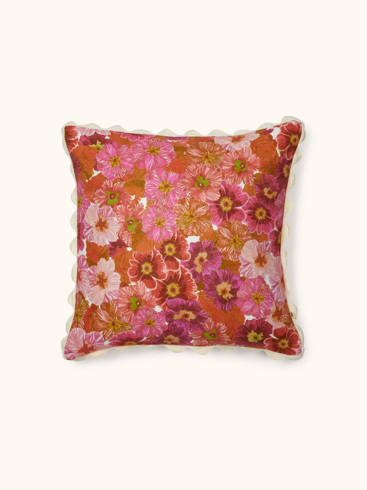 Bonnie & Neil Primrose Cushion Pink 50cm