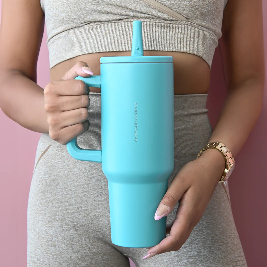 SAGE & COOPER Cleo Bottle AQUA