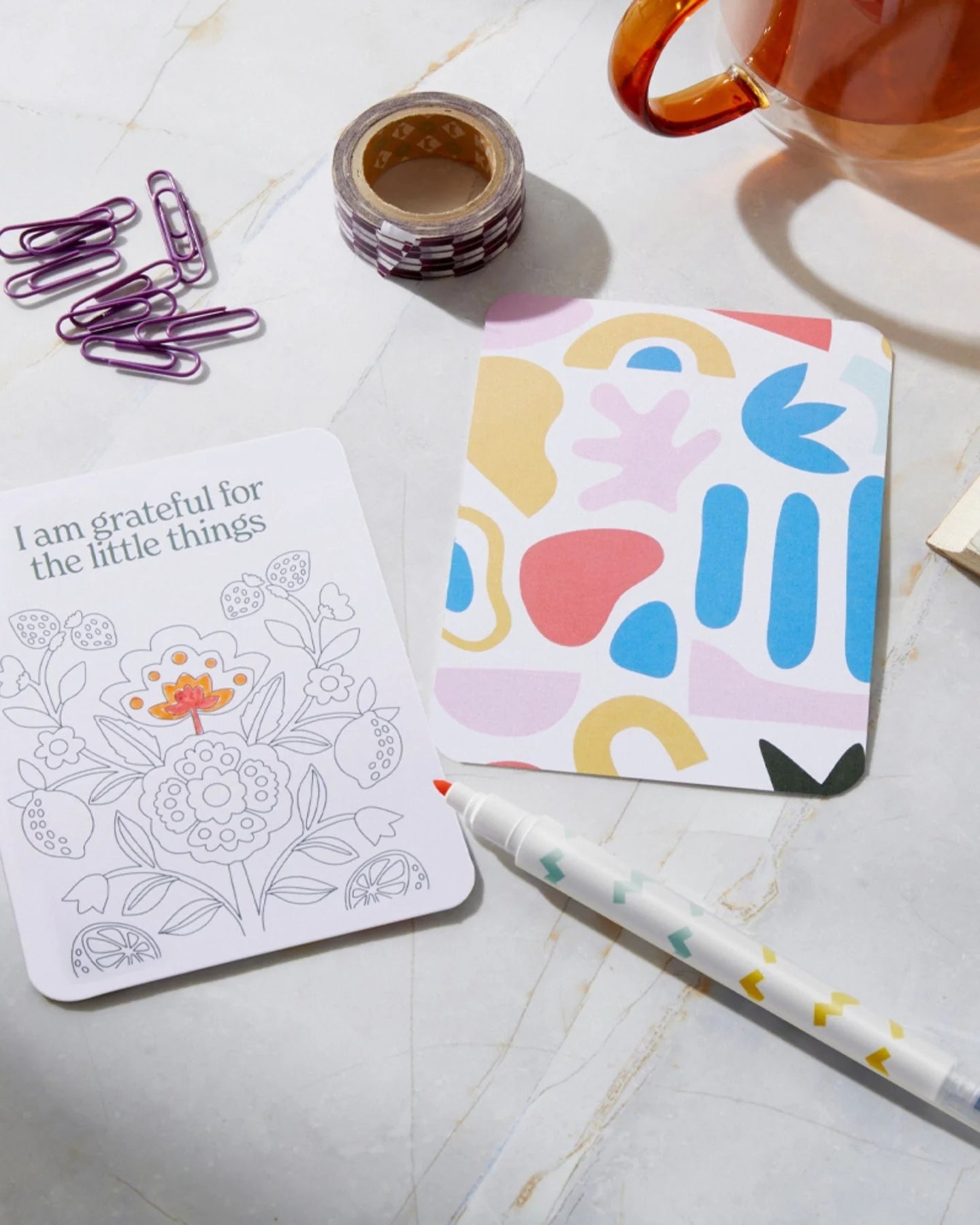 JOS Colour Your Own Affirmation Cards