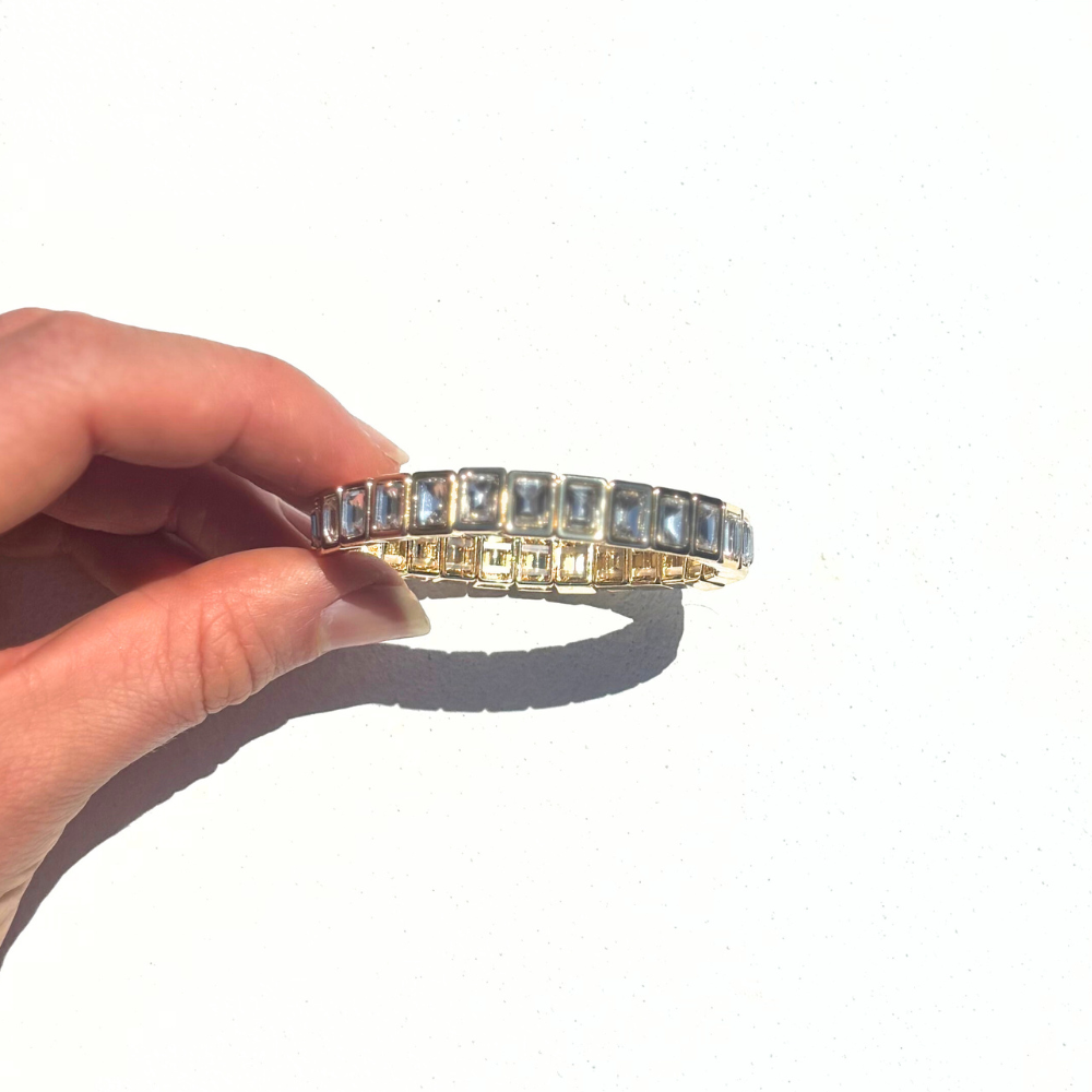 Oliva Bracelet GOLD CRYSTAL