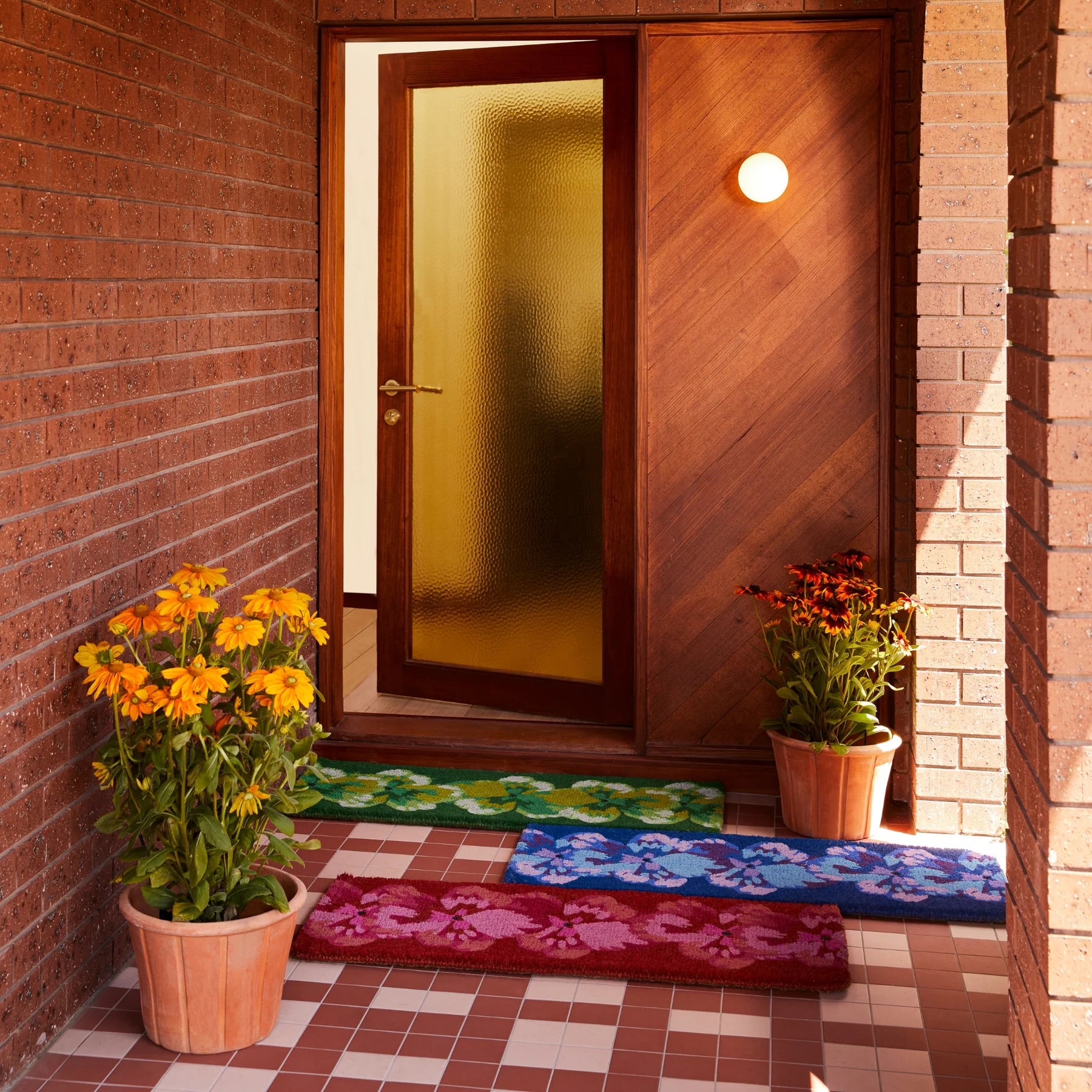 B&N Long Door Mat PANSY PINK
