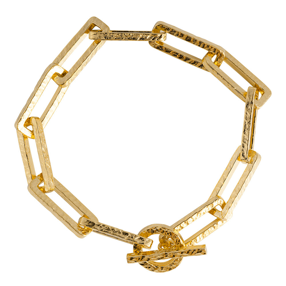 FAIRLEY Antique Gold Chain Bracelet