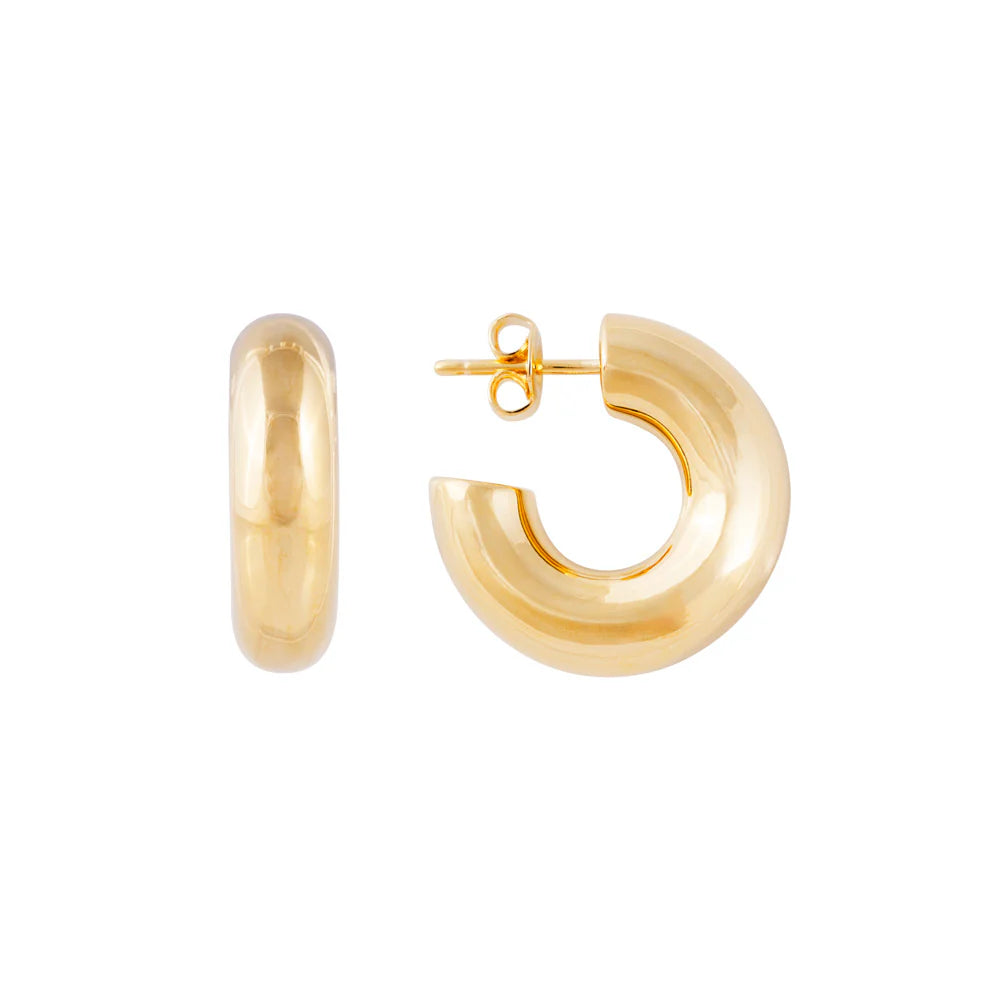 FAIRLEY Bold Gold Midi Hoops