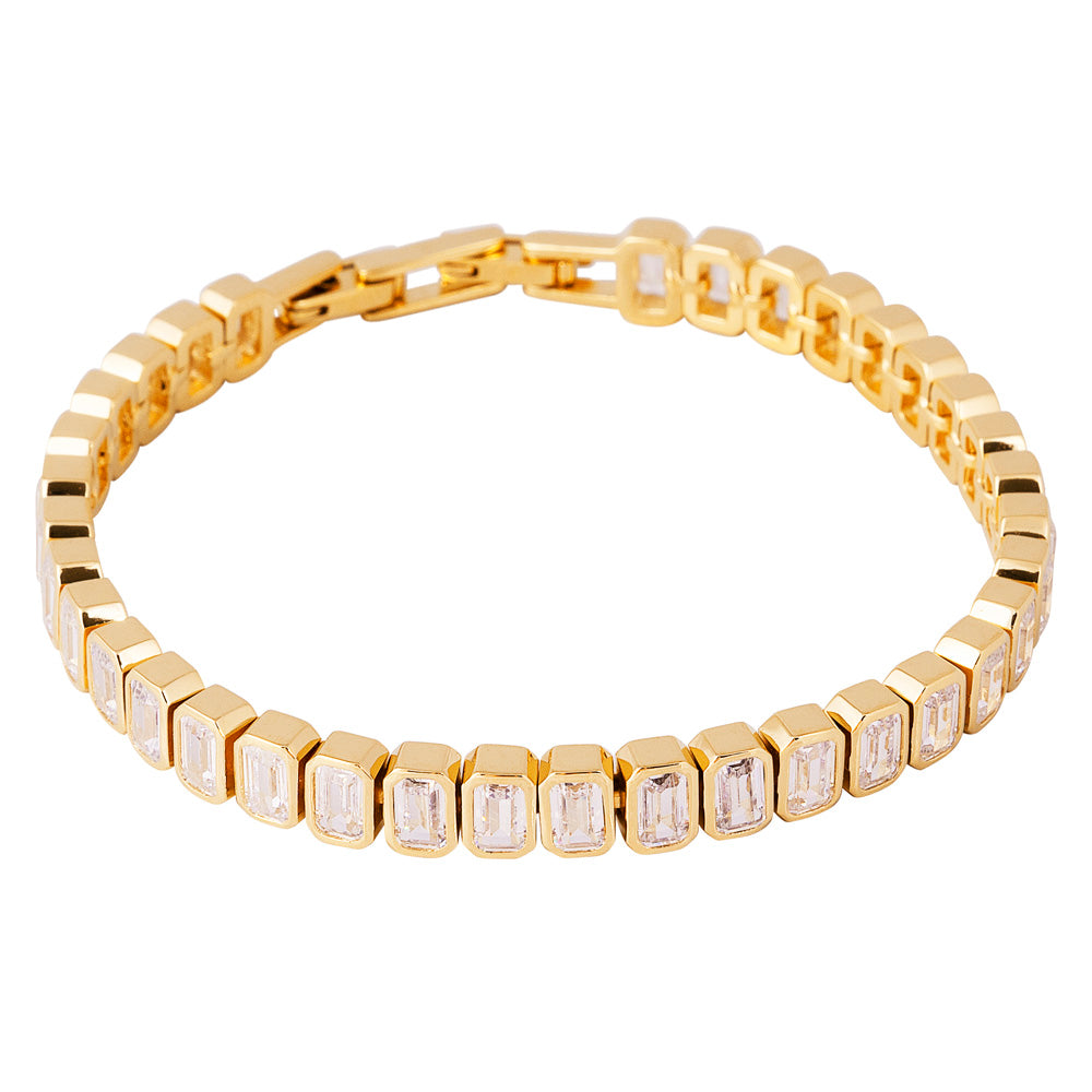 FAIRLEY Blanc Tennis Bracelet