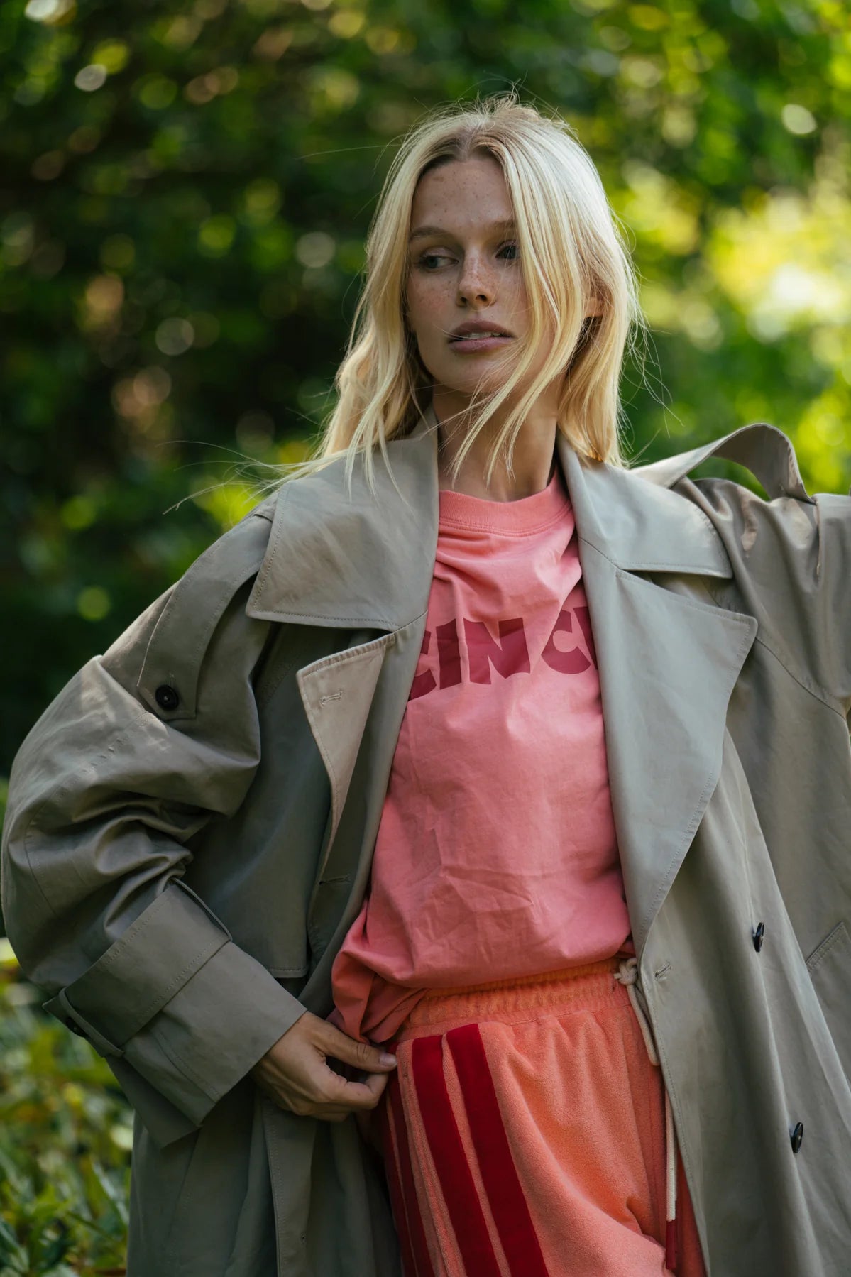 AJ Cin Cin Tee Bougainvillea Pink