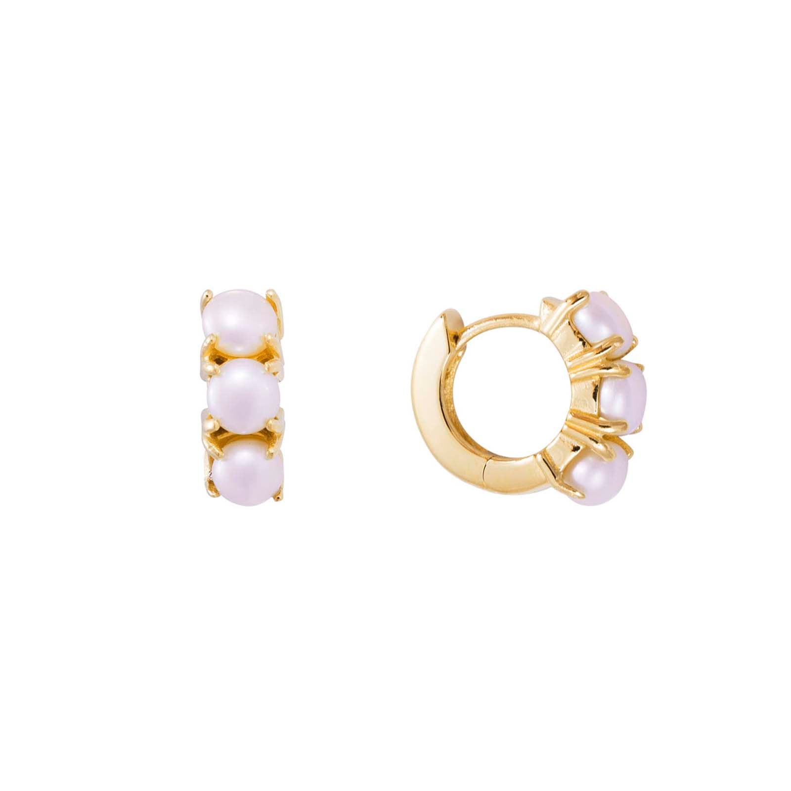 FAIRLEY Freshwater Pearl Huggies