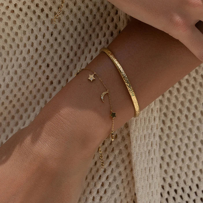 Arms of Eve Moondust Charm Bracelet GOLD