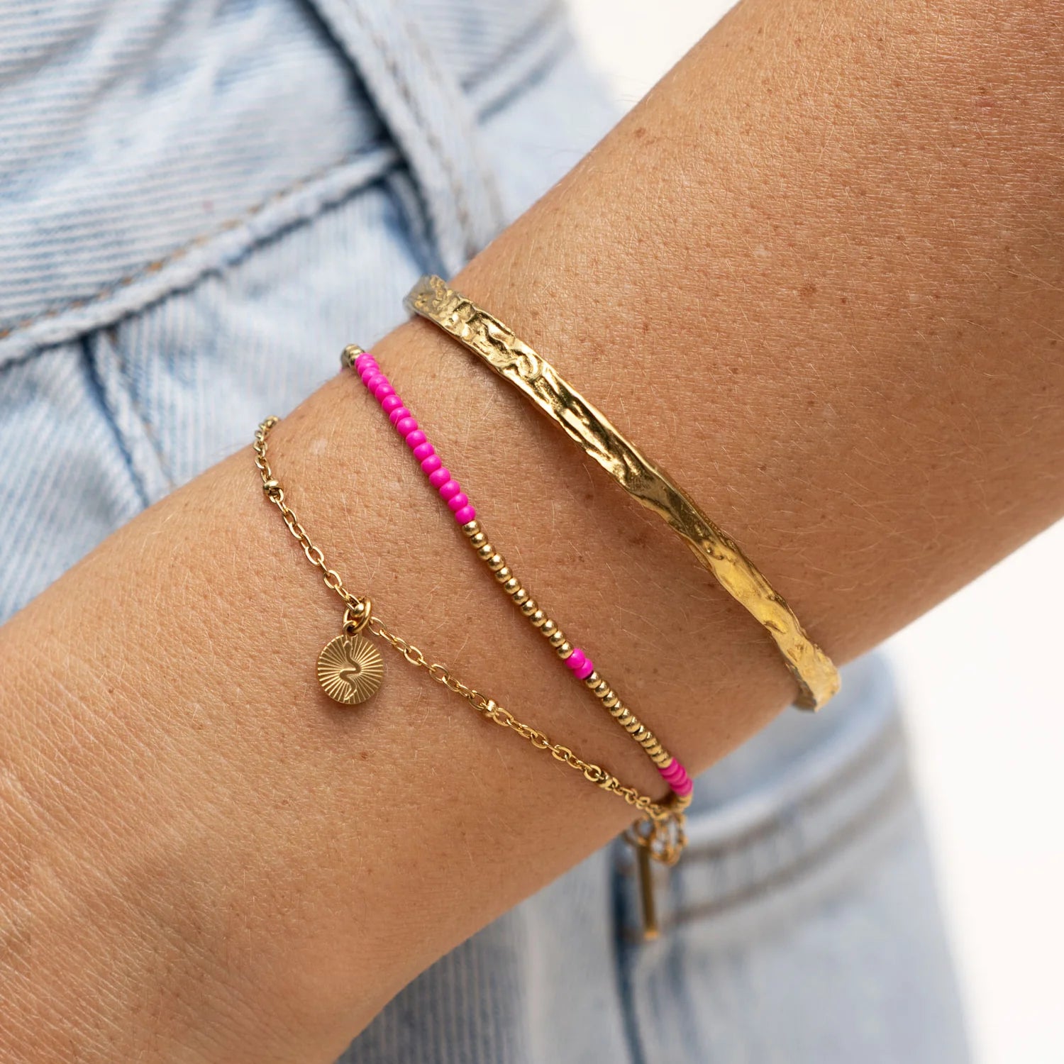 Arms of Eve Cobra Bracelet BERRY