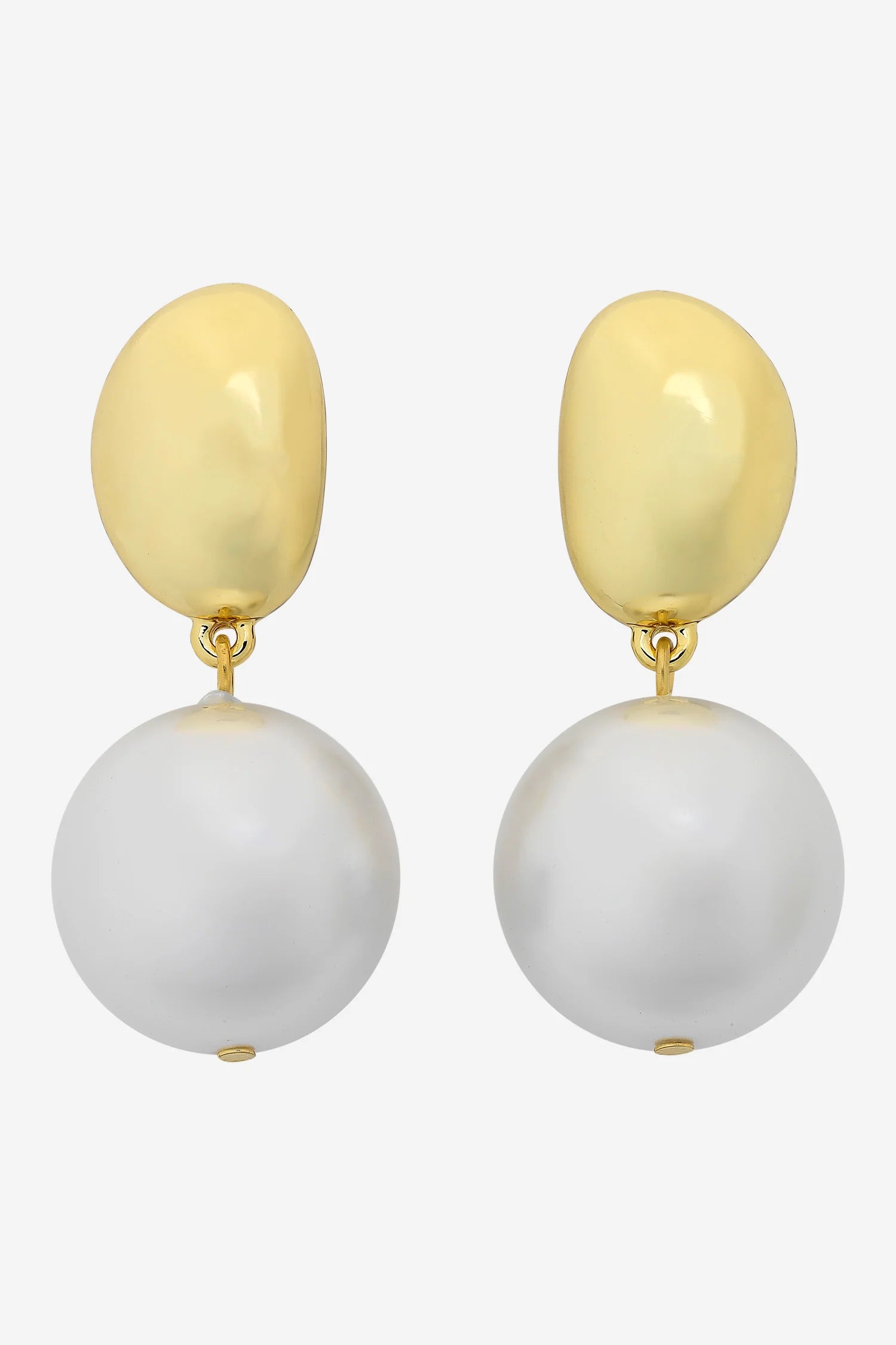 LIBERTE Selma Earring GOLD PEARL