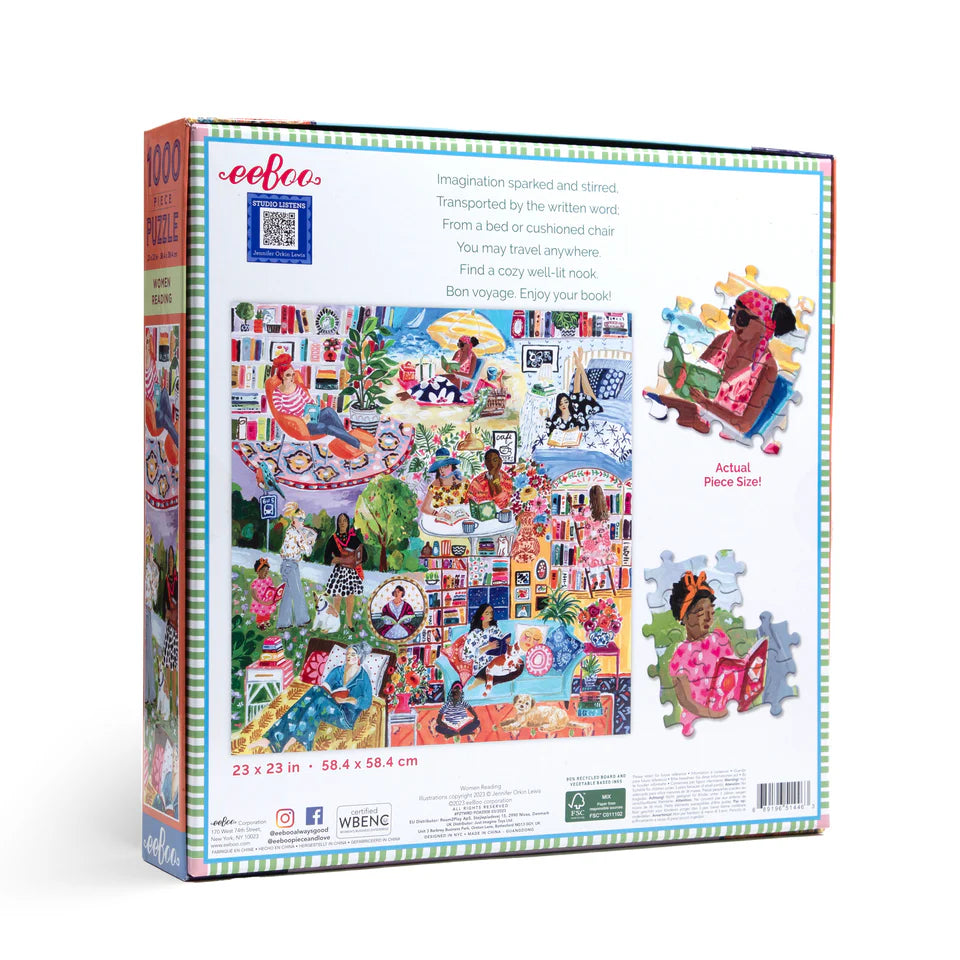 1000 pce Puzzle WOMEN READING