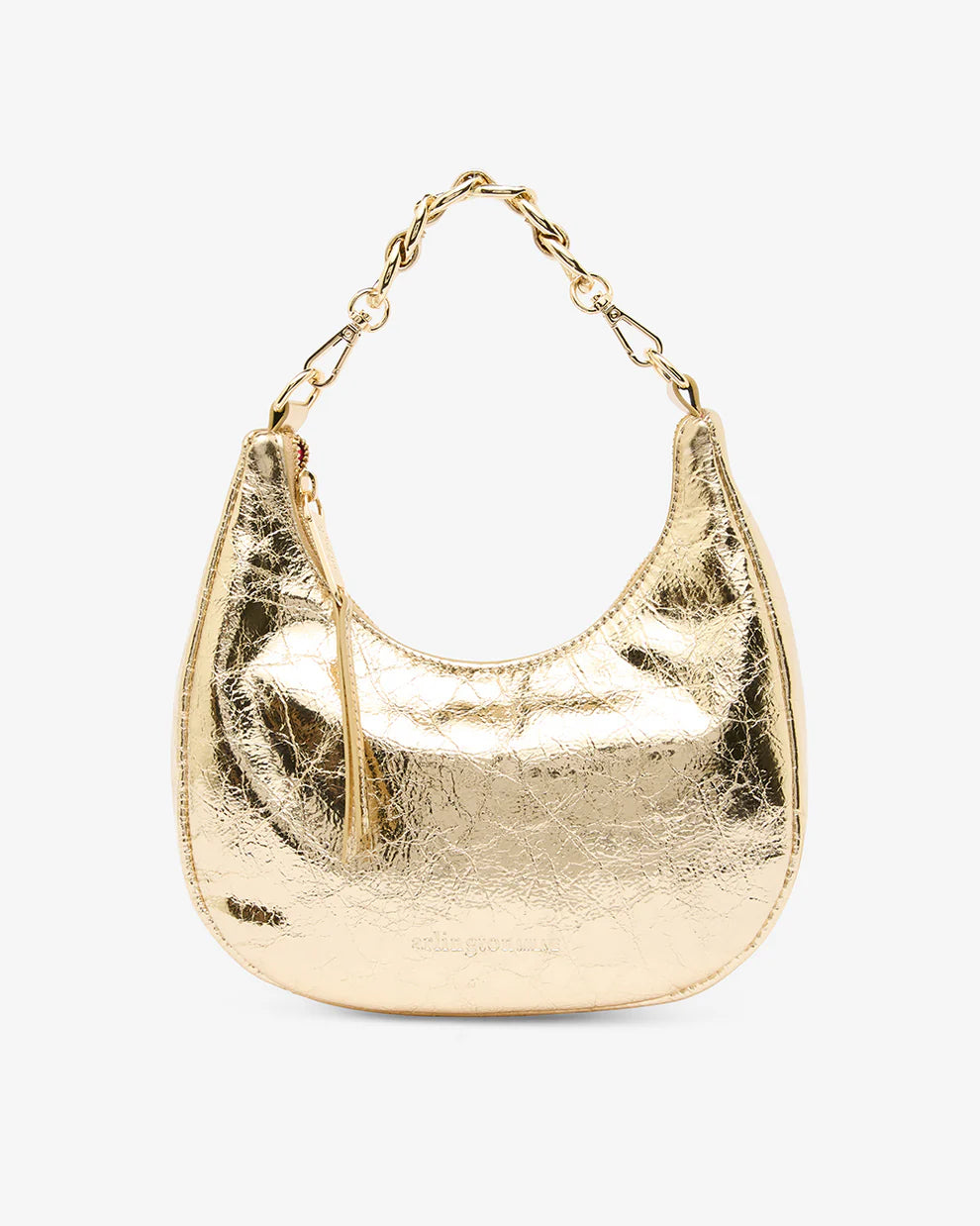 ARLINGTON MILNE Estella Bag GOLD CRINKLE
