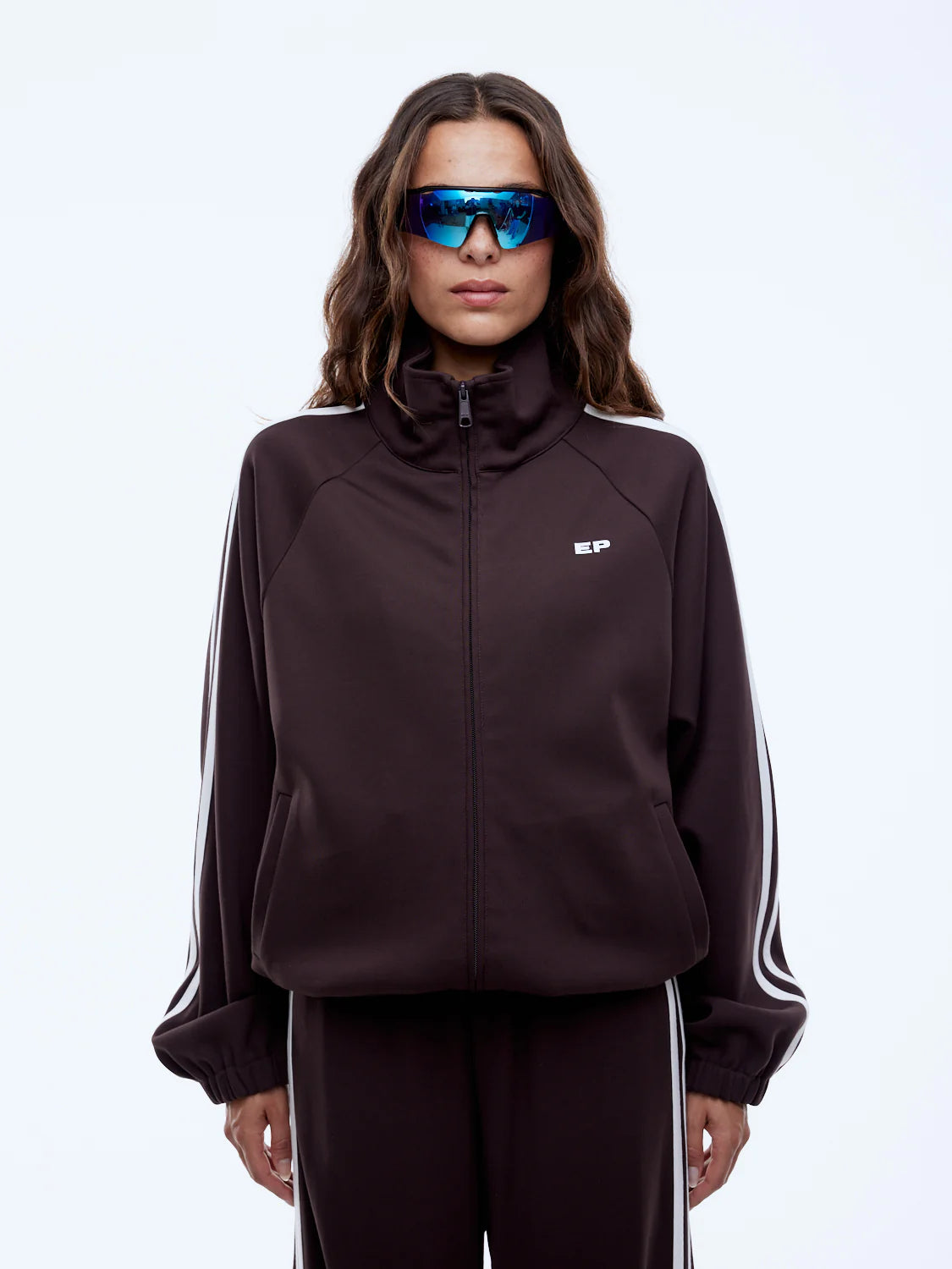 ENA PELLY Valentina Zip Thru COCOA
