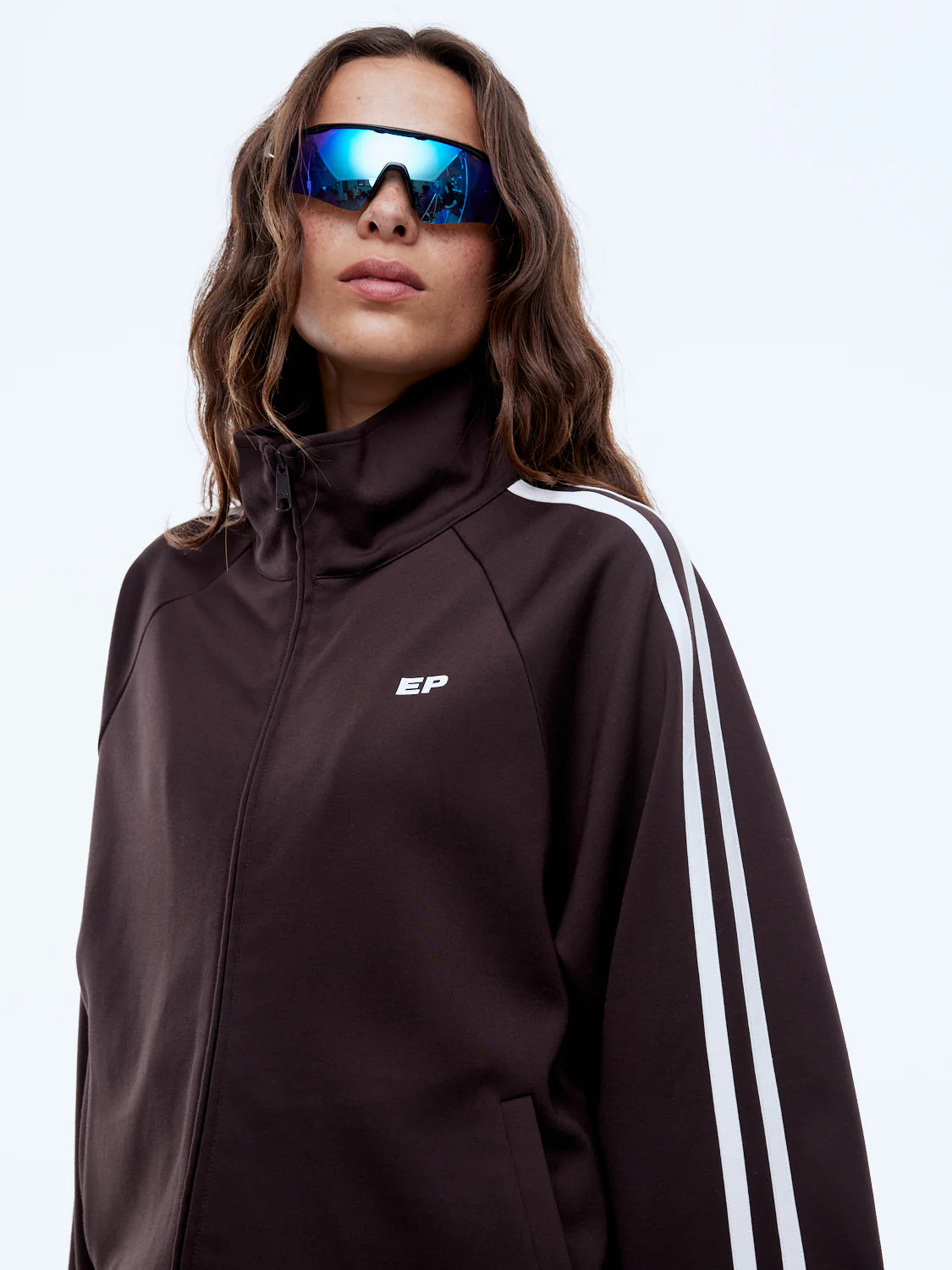 ENA PELLY Valentina Zip Thru COCOA