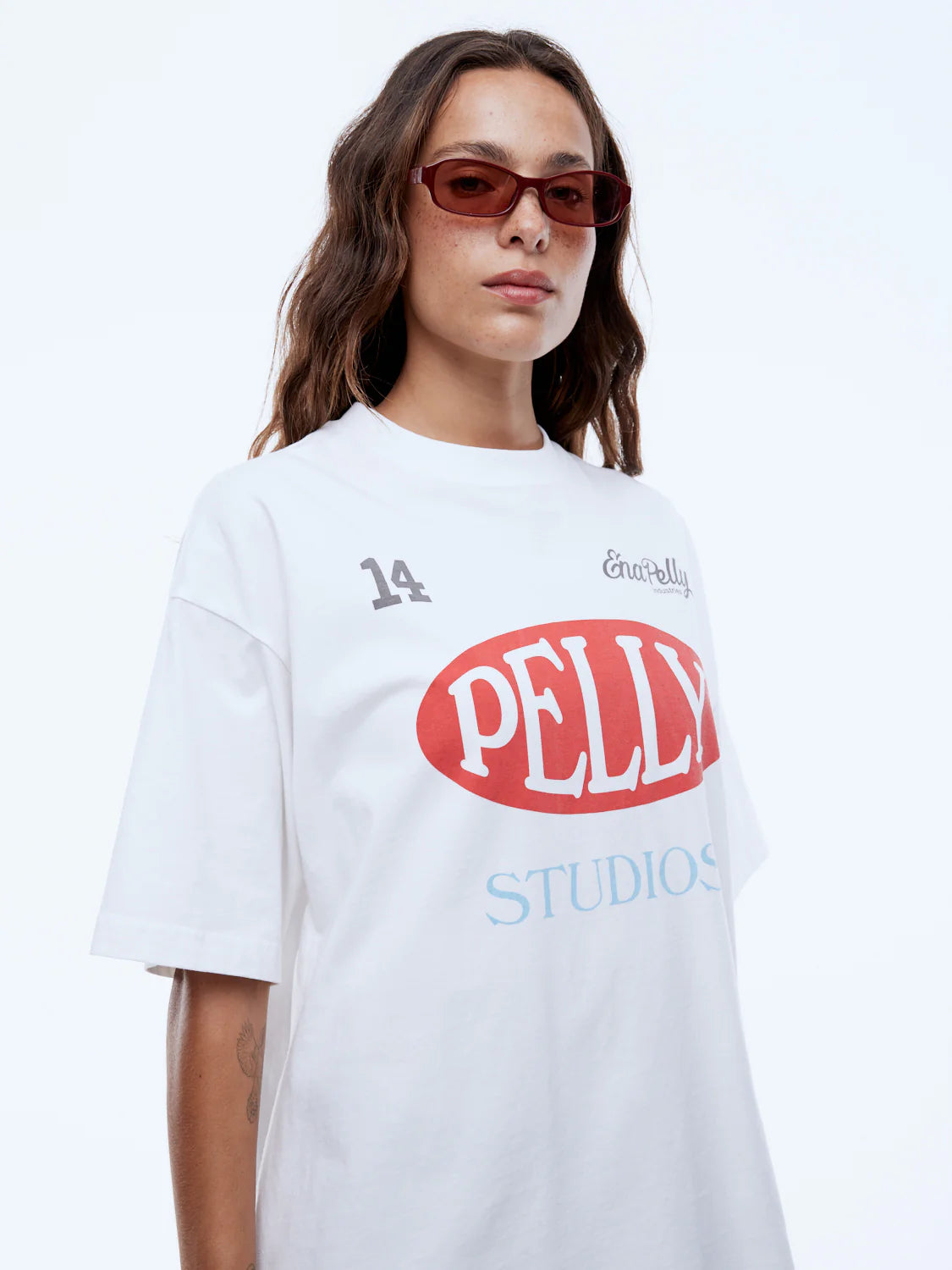 ENA PELLY Pelly Sport Tee White
