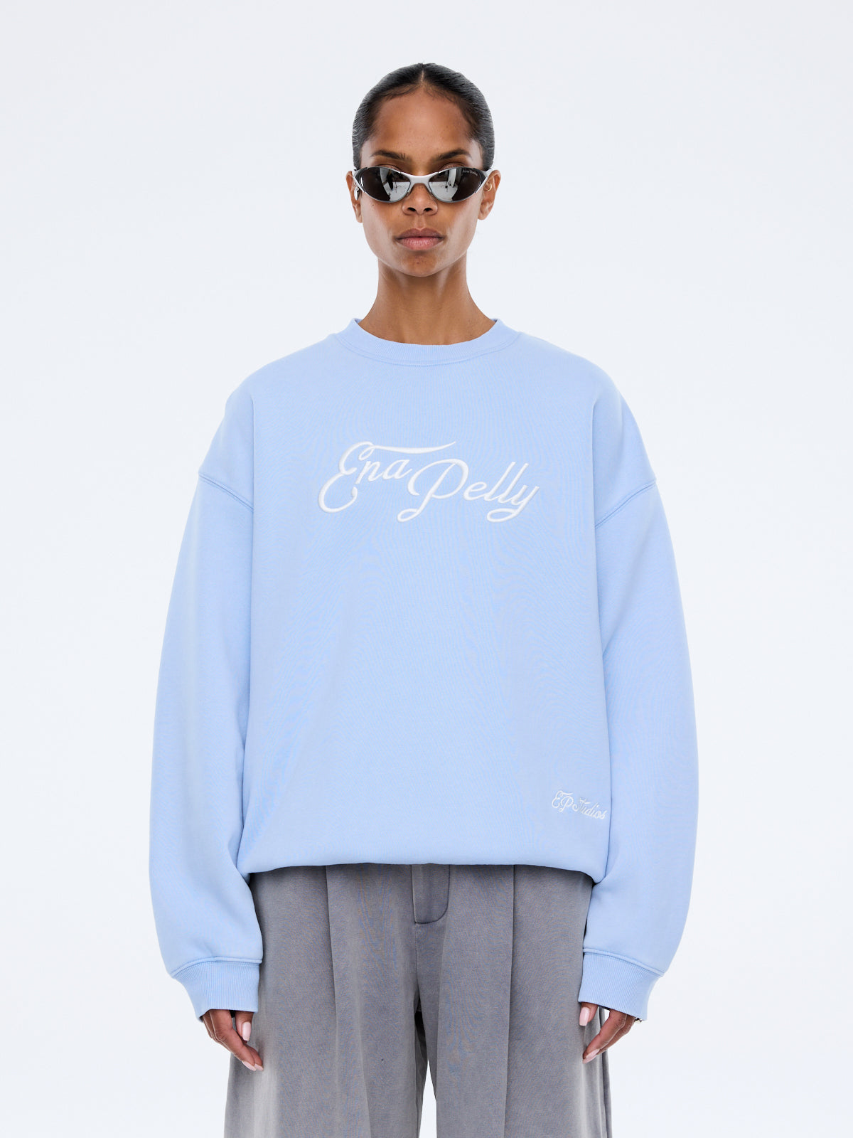 ENA PELLY Mila Sweater SOFT BLUE