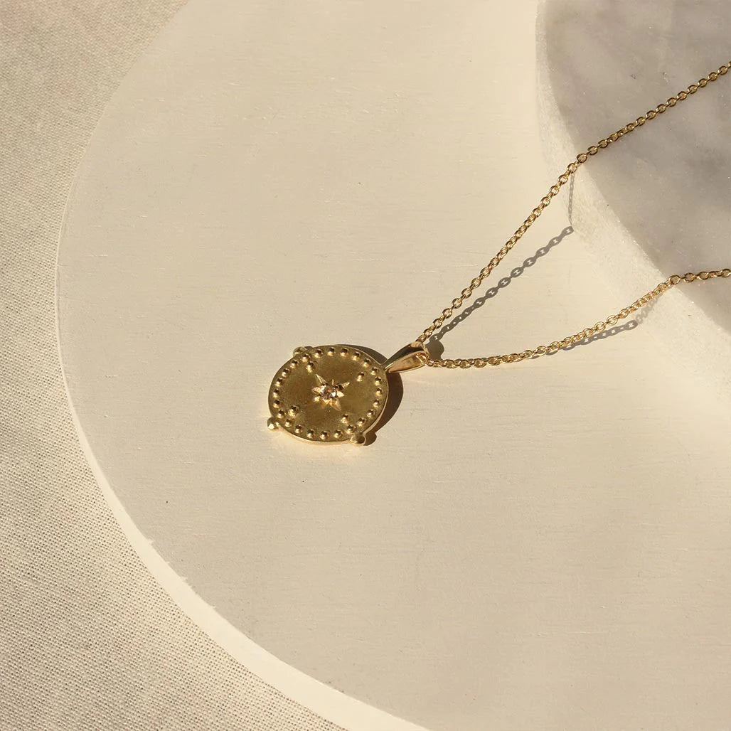 MURKANI Into the Light Pendant Necklace GOLD