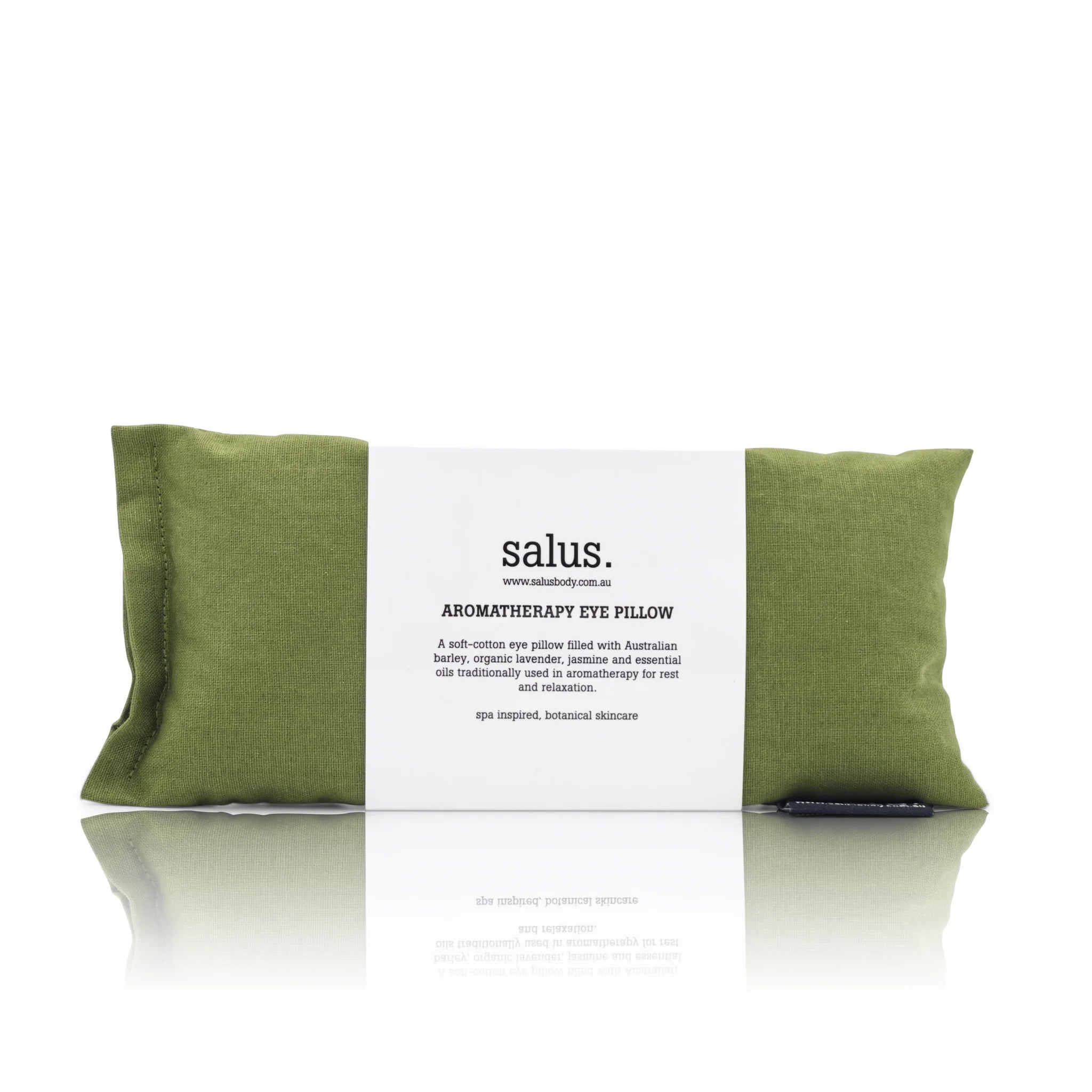 SALUS Aromatherapy Eye Pillow Moss Green