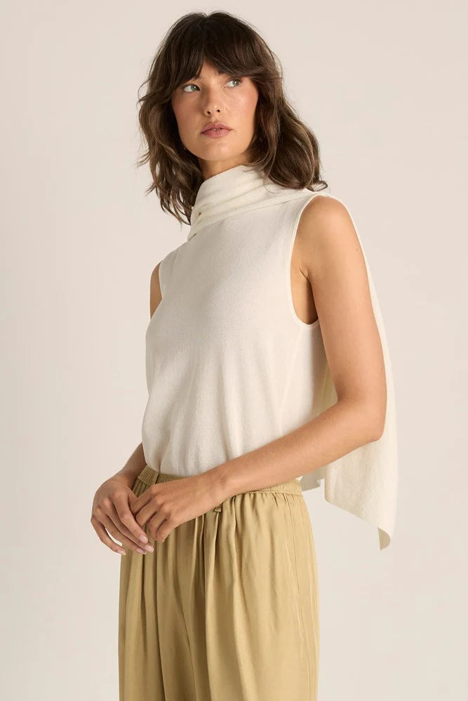 FATE & BECKER Kora Cape Top CREAM