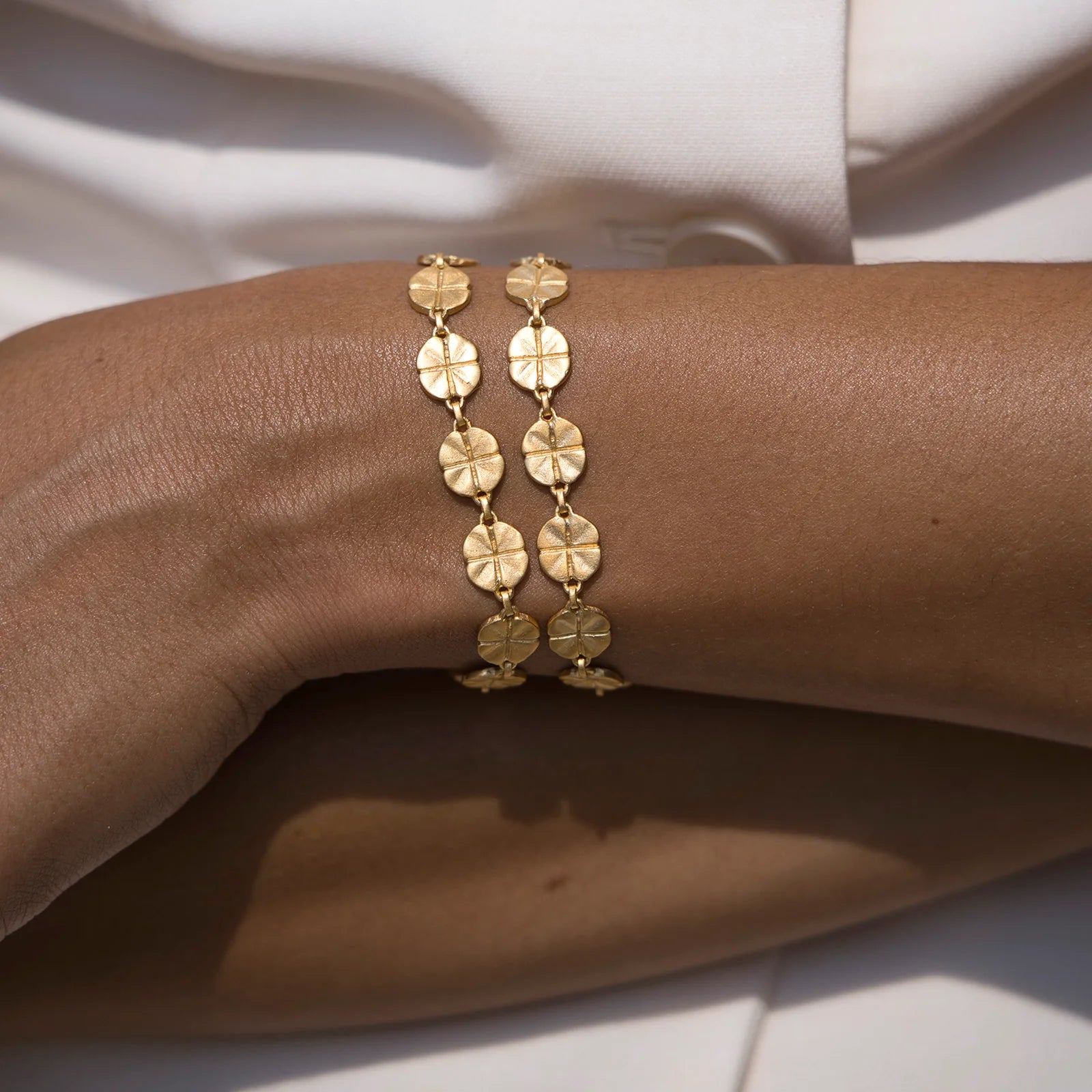 FAIRLEY Gold Lucky Charm Bracelet