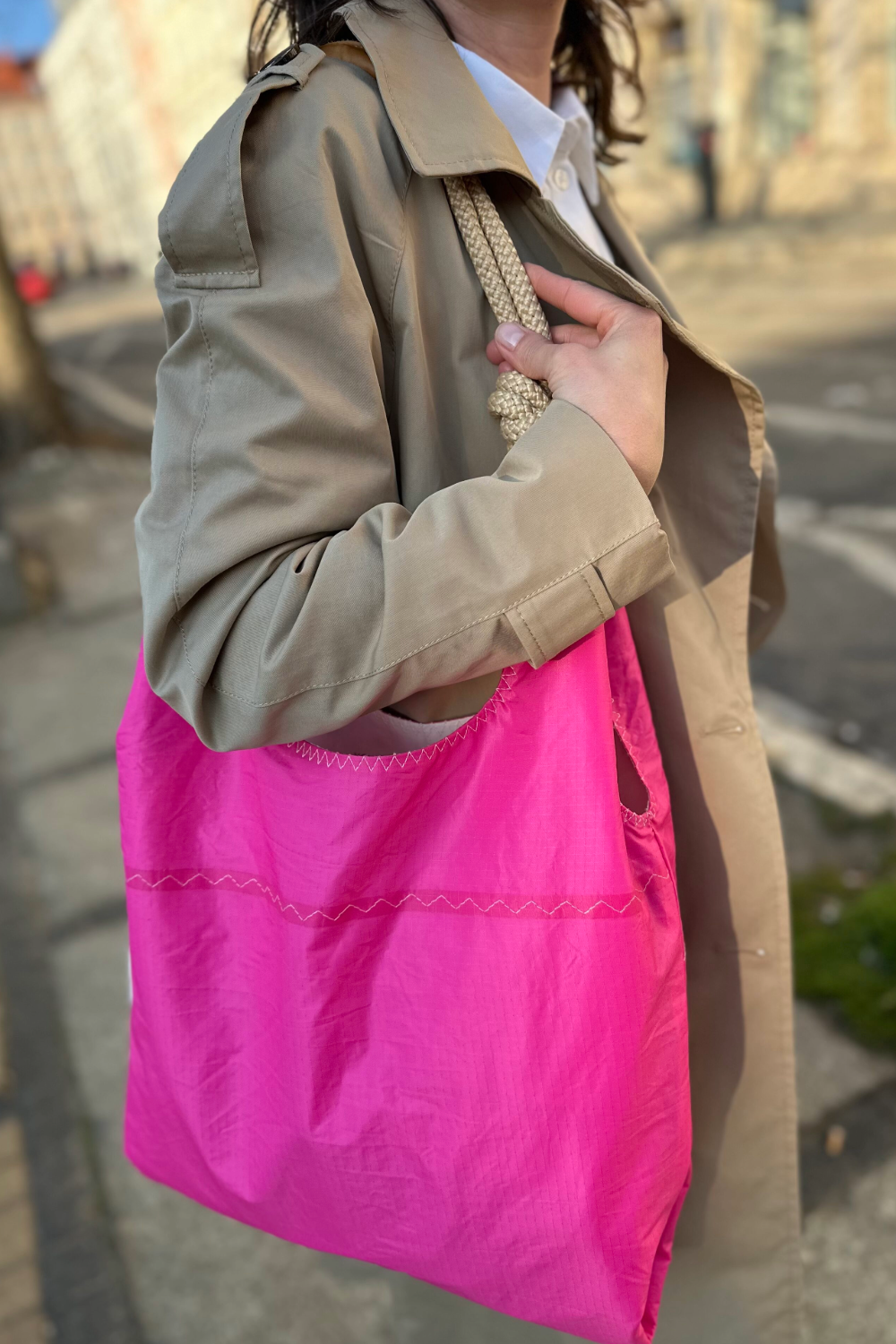 Sea Shopper Bag HOT PINK