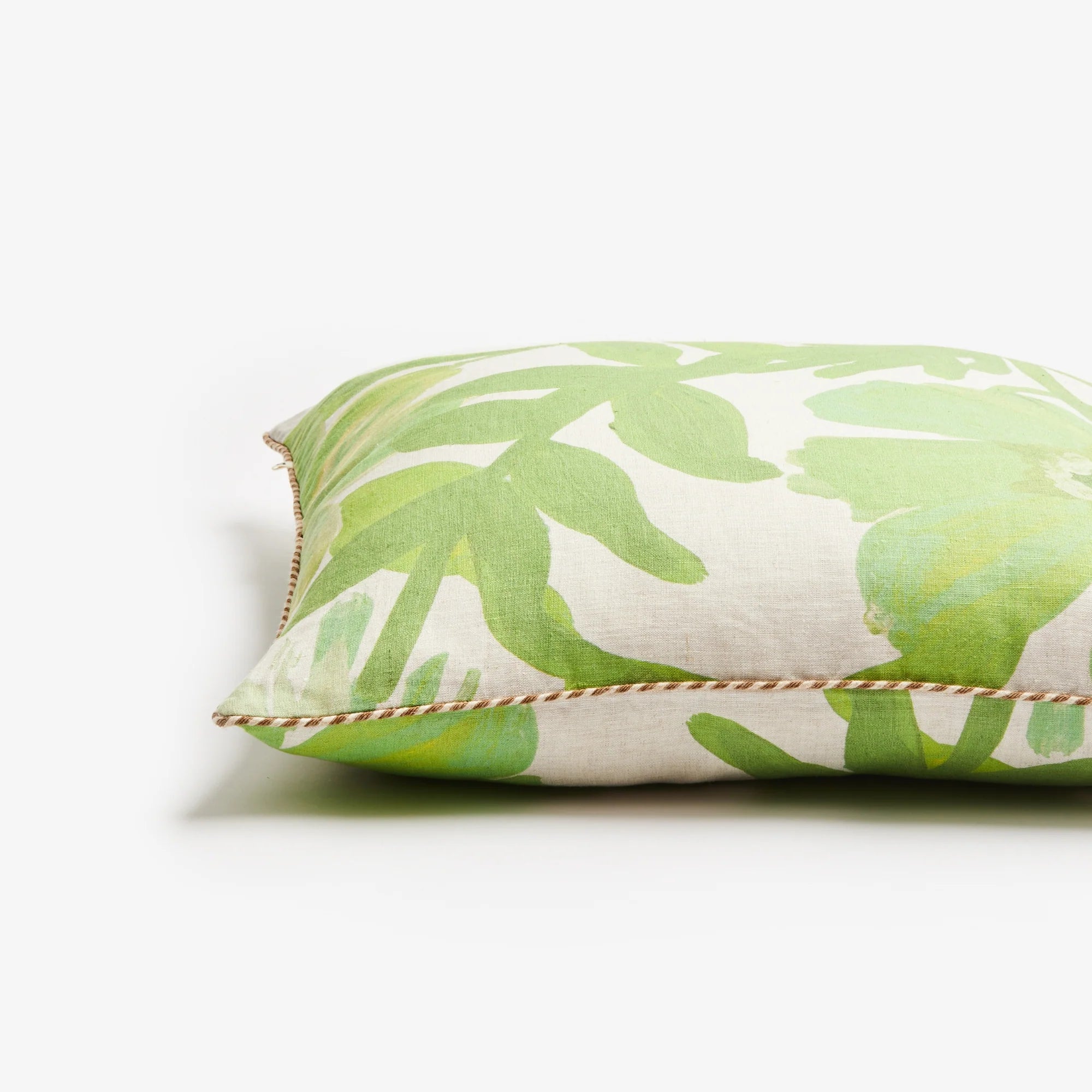 BONNIE & NEIL Cornflower Cushion 60cm GREEN