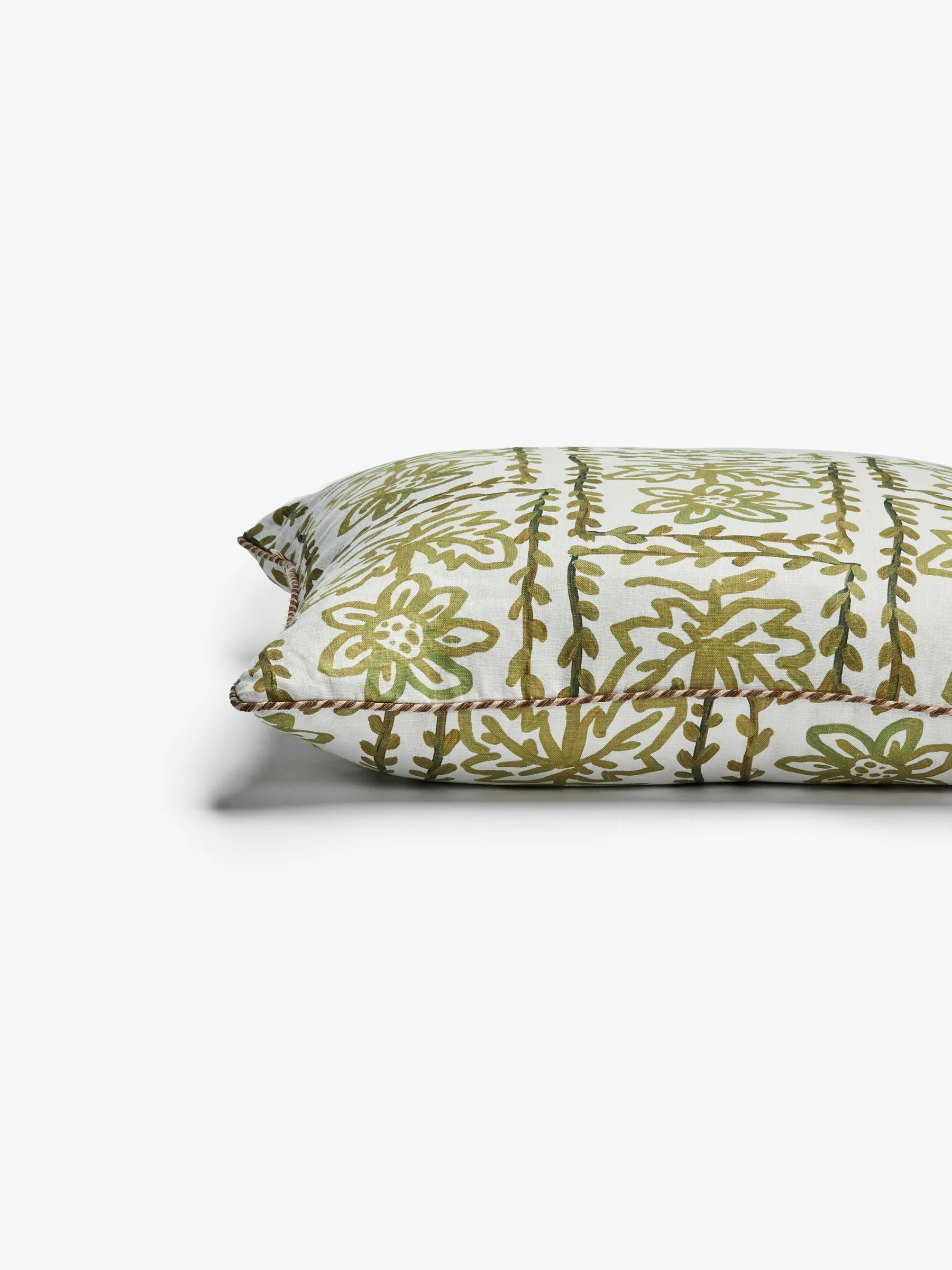 Bonnie & Neil Daisy Olive Cushion 60CM
