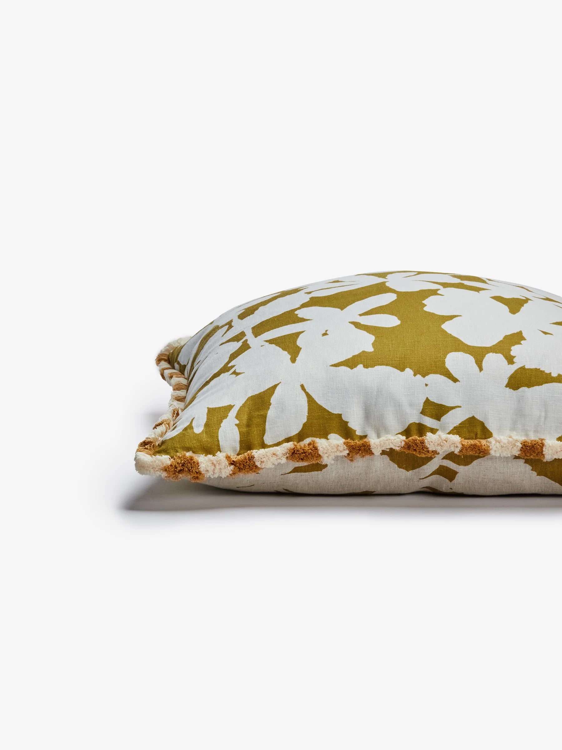 Bonnie & Neil Letta Mustard Cushion 60CM