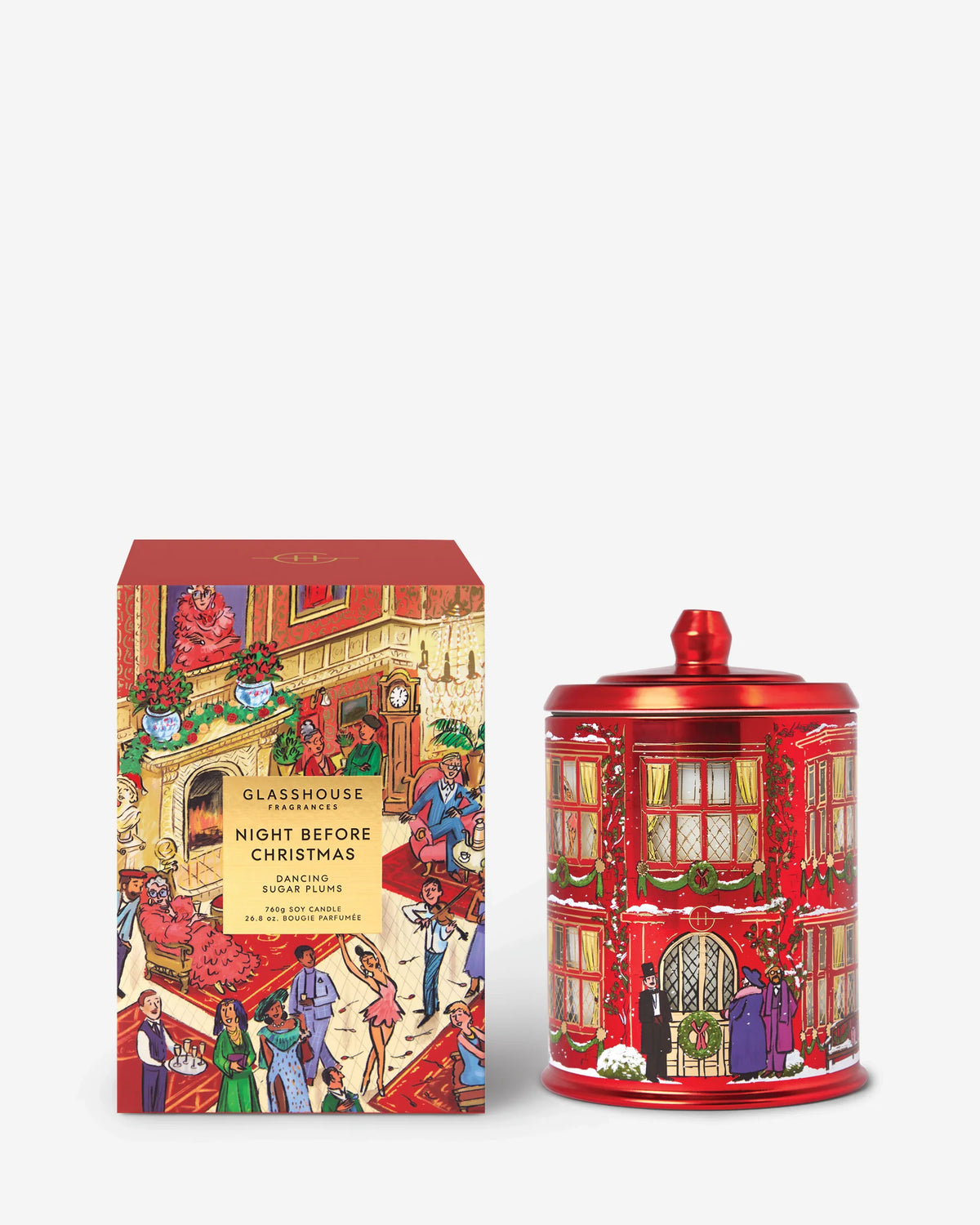 GLASSHOUSE 380g Candle NIGHT BEFORE CHRISTMAS