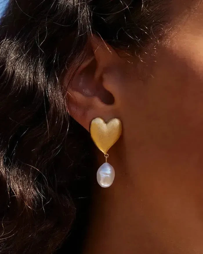 AGAPEE Angel Earrings GOLD