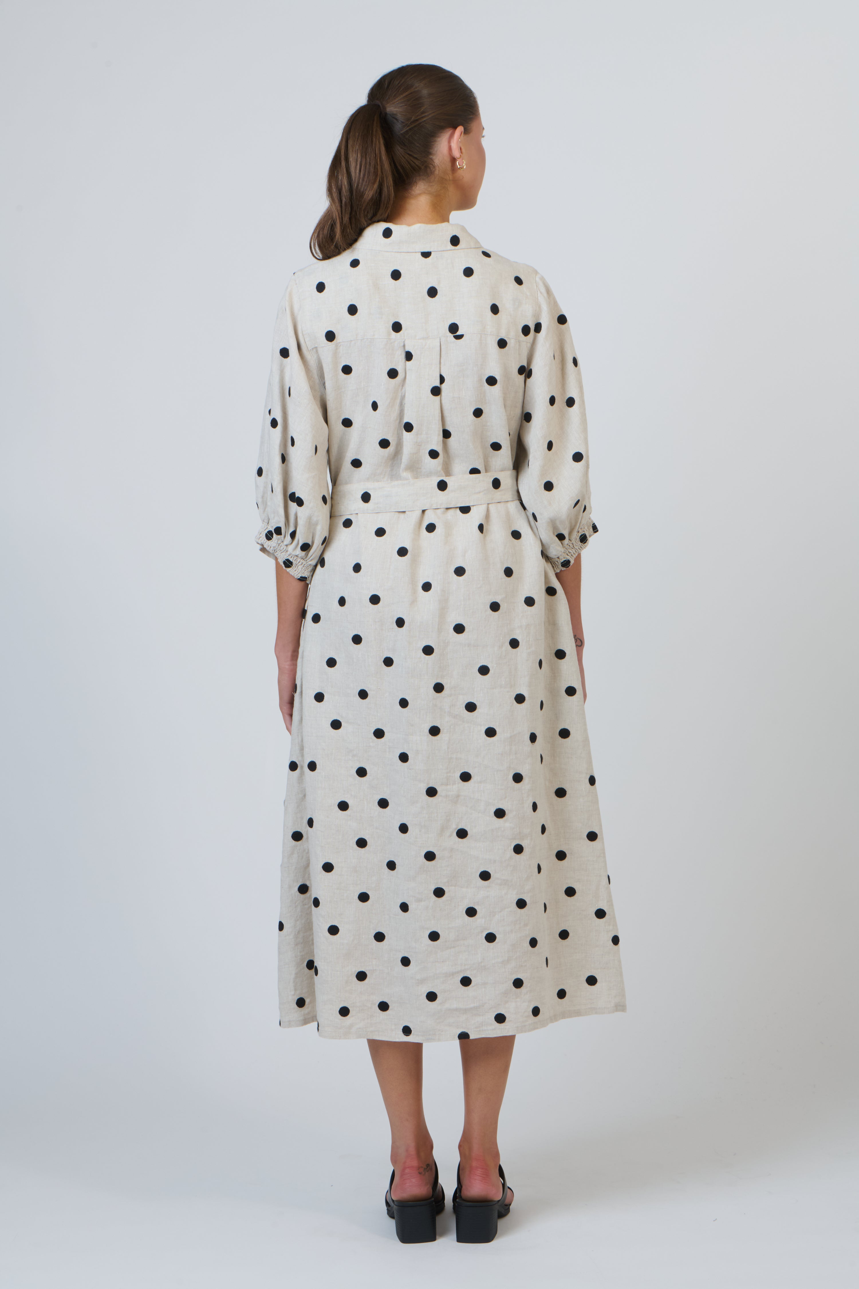 OLIVE ET JULIE Tie Dress POPPYSEED