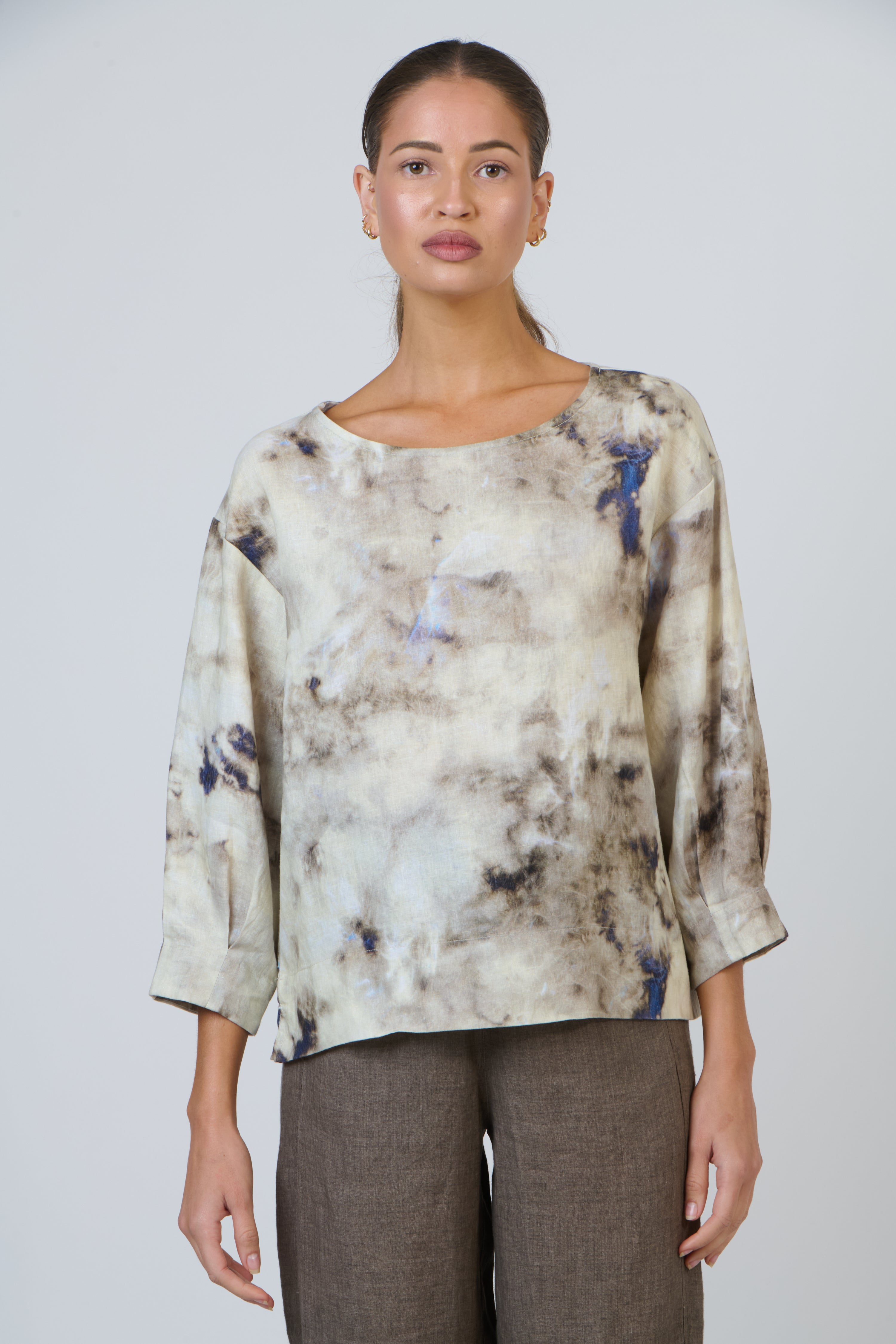 OLIVE ET JULIE 3/4 Sleeve Top EMPERADOR