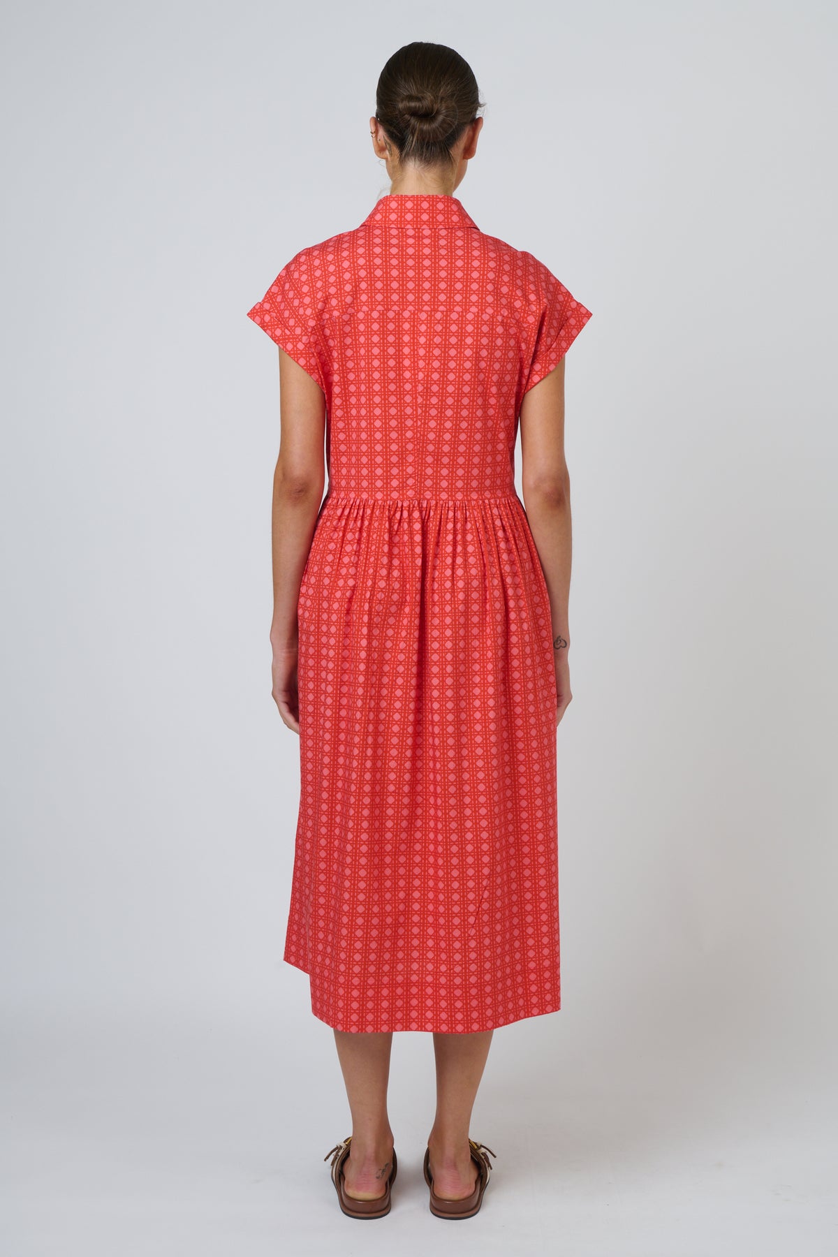OLIVE ET JULIE Polin Midi Dress CANNAGE