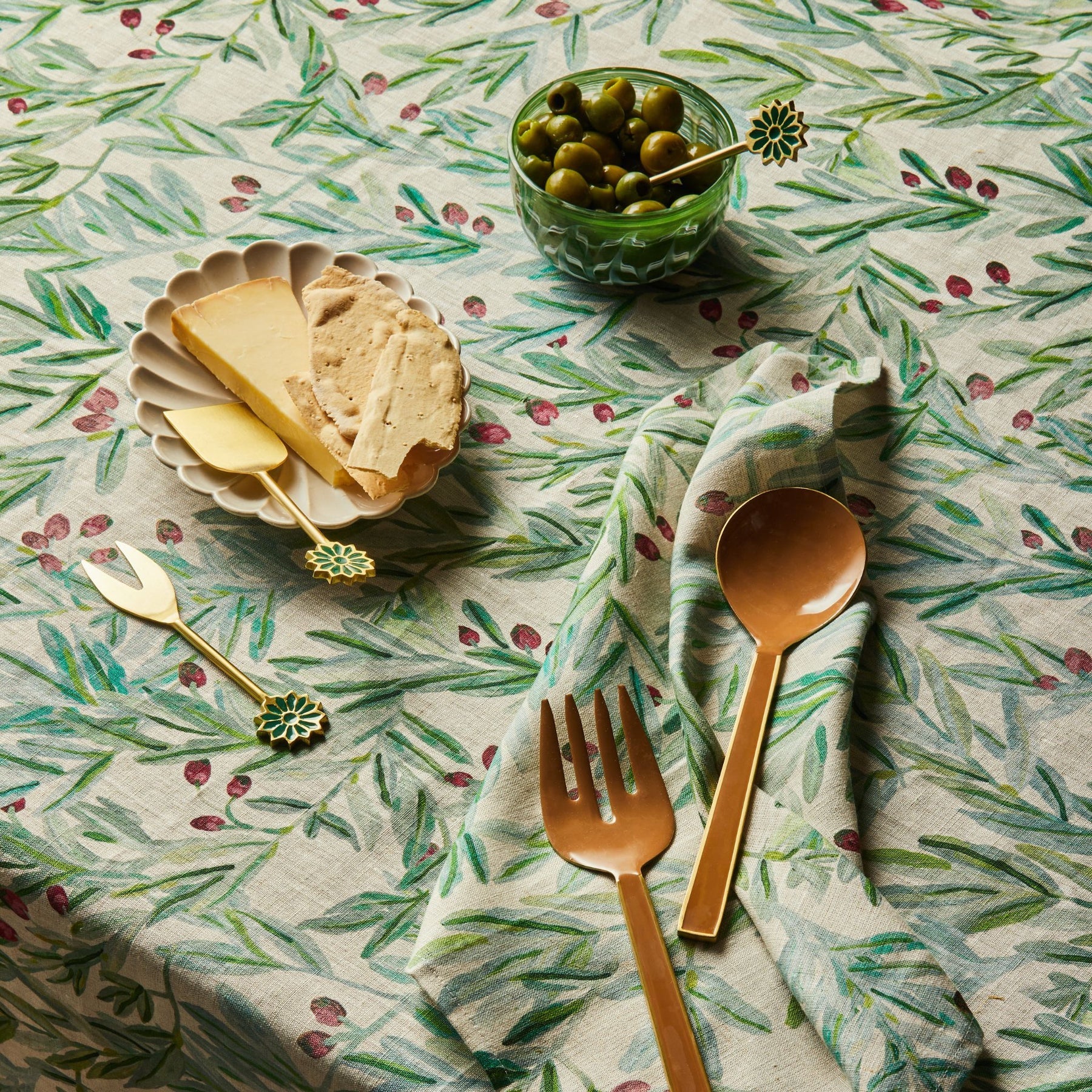 Bonnie & Neil Watercolour Bowl GREEN