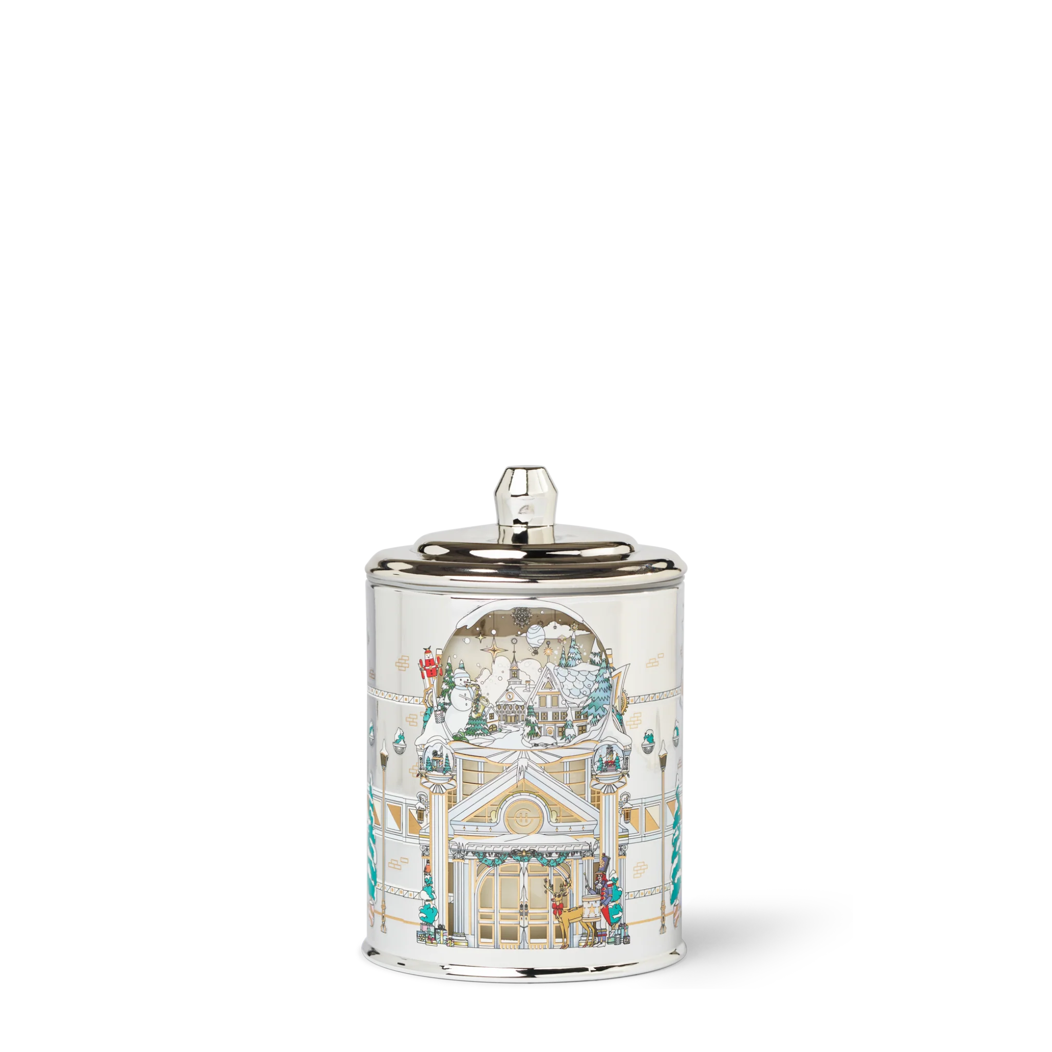 GF 380g Candle WHITE CHRISTMAS
