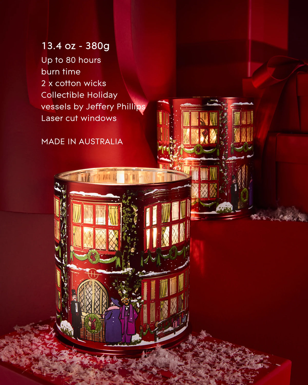GLASSHOUSE 380g Candle NIGHT BEFORE CHRISTMAS