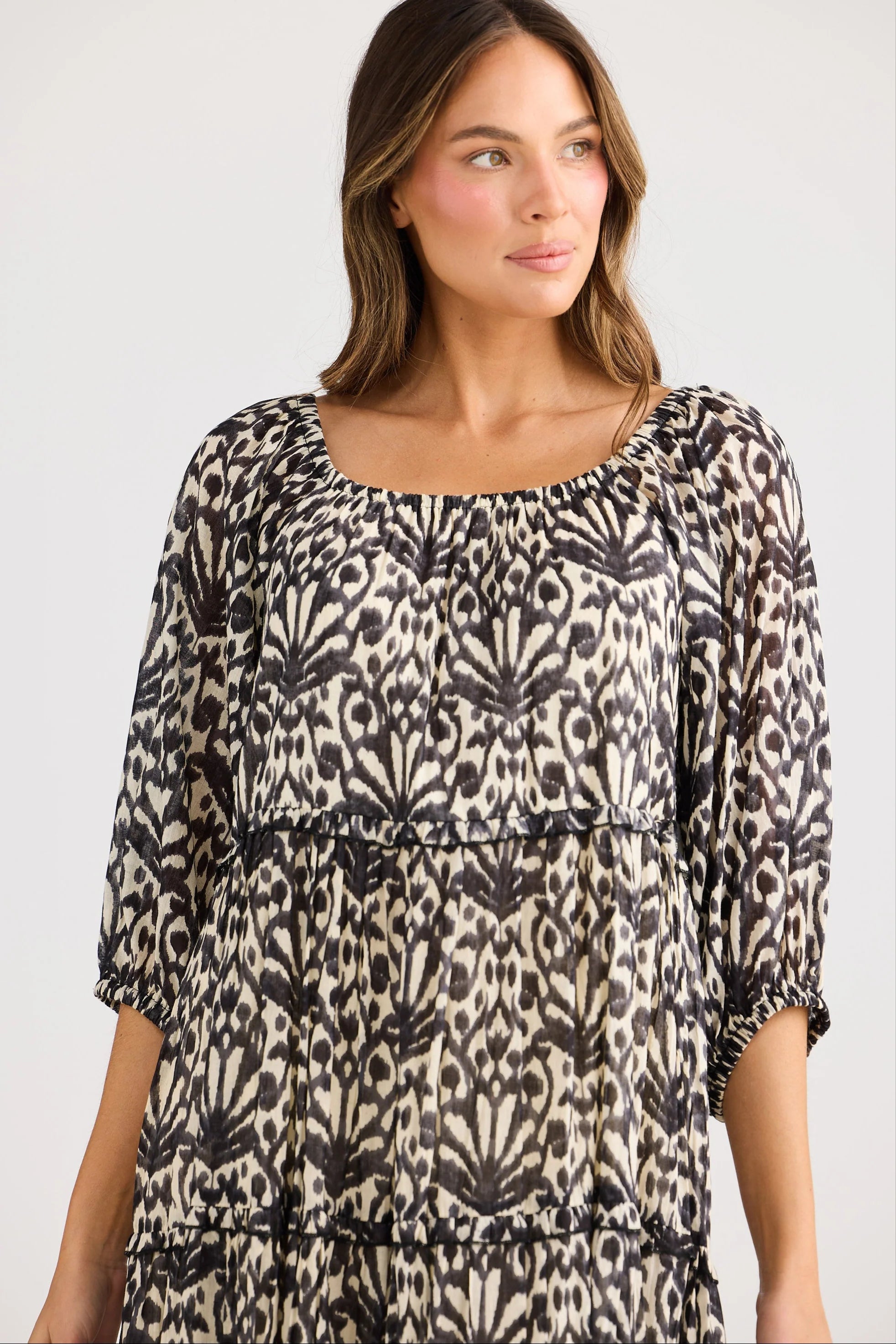 HOLIDAY Grenadine Dress SPRING FAN
