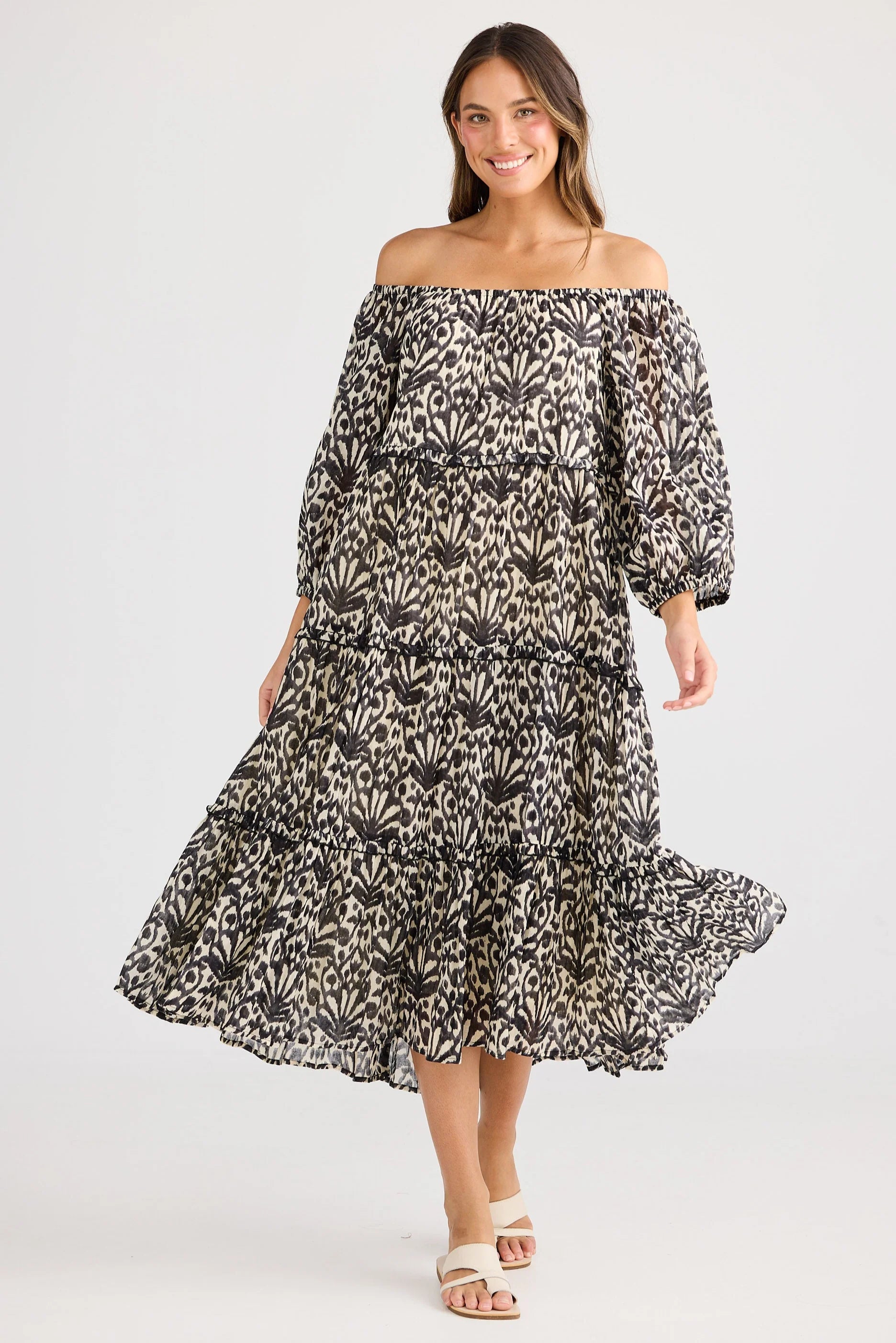 HOLIDAY Grenadine Dress SPRING FAN
