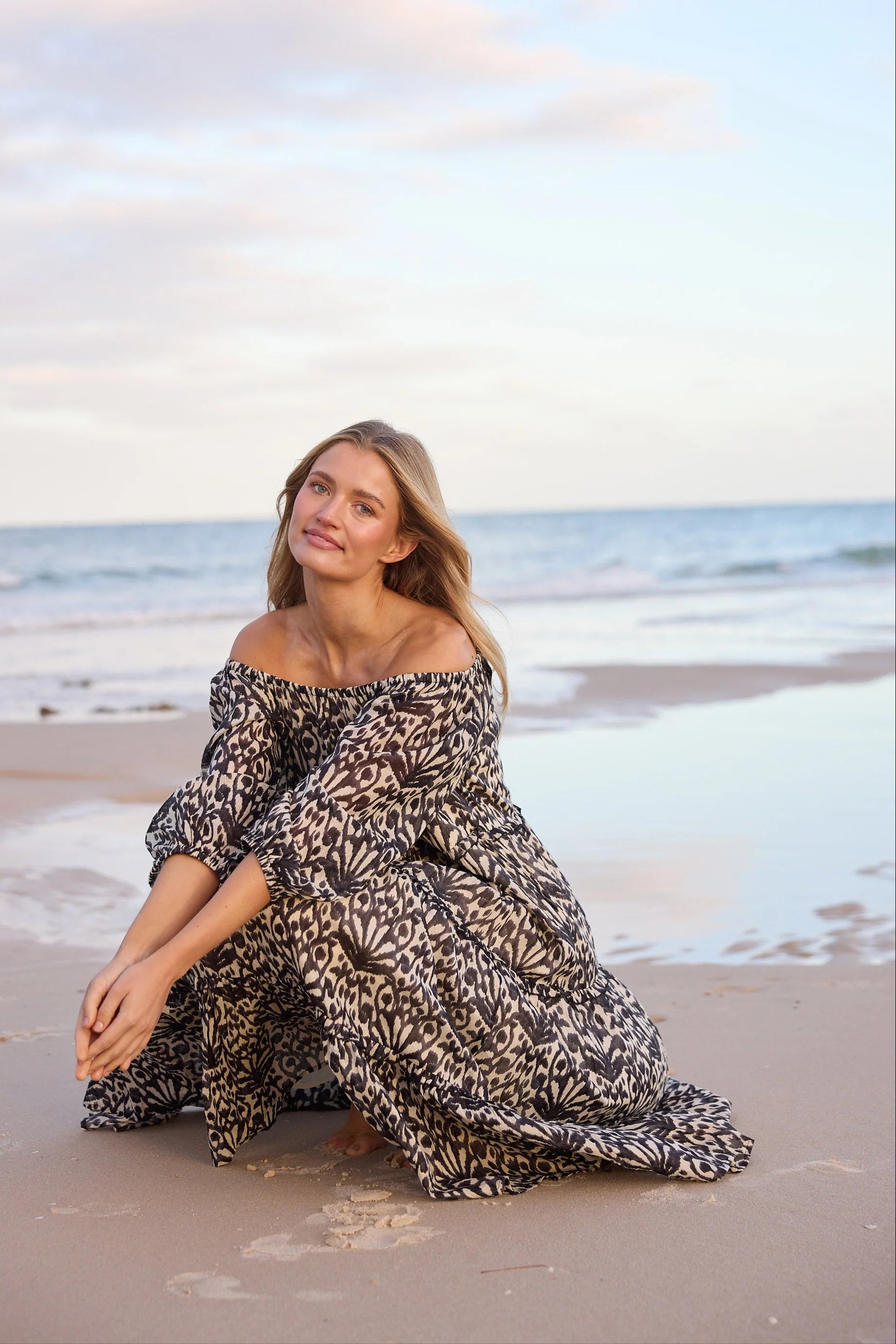 HOLIDAY Grenadine Dress SPRING FAN