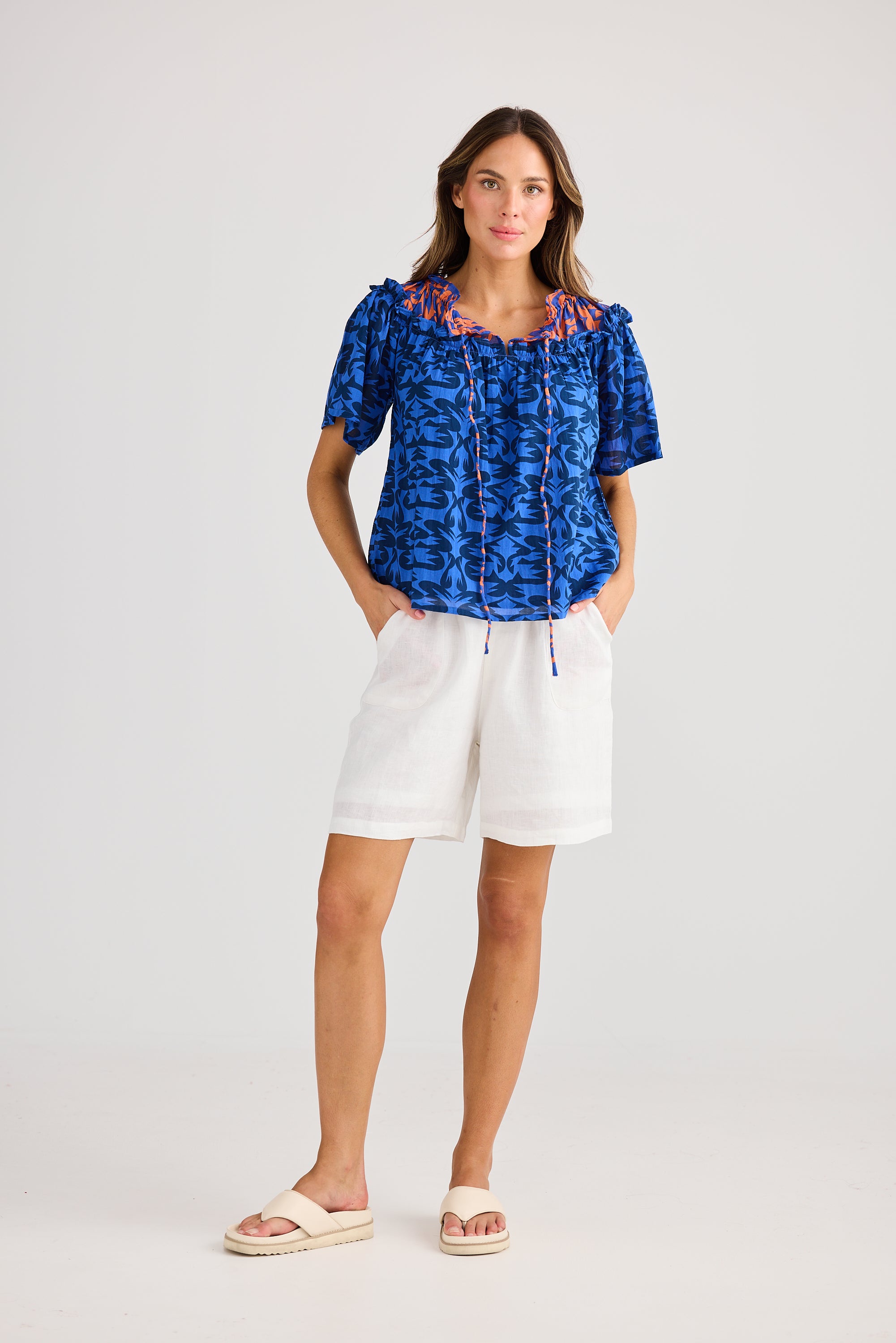 HOLIDAY Soleil Top BLUE MOSAIC